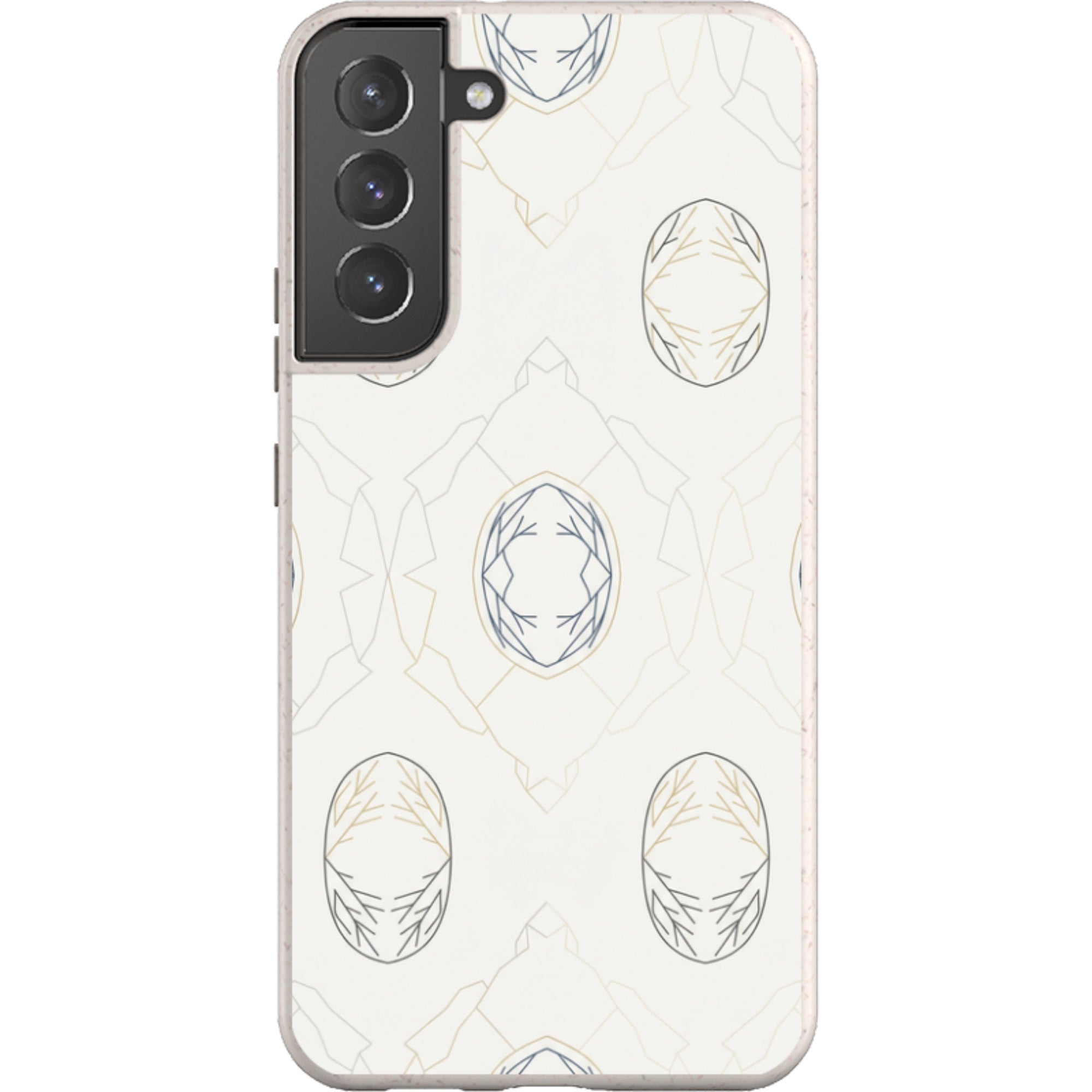 Frozen Lake Silence by Elsi Vaarala — Samsung Galaxy Bio-degradable Case — Finnaij
