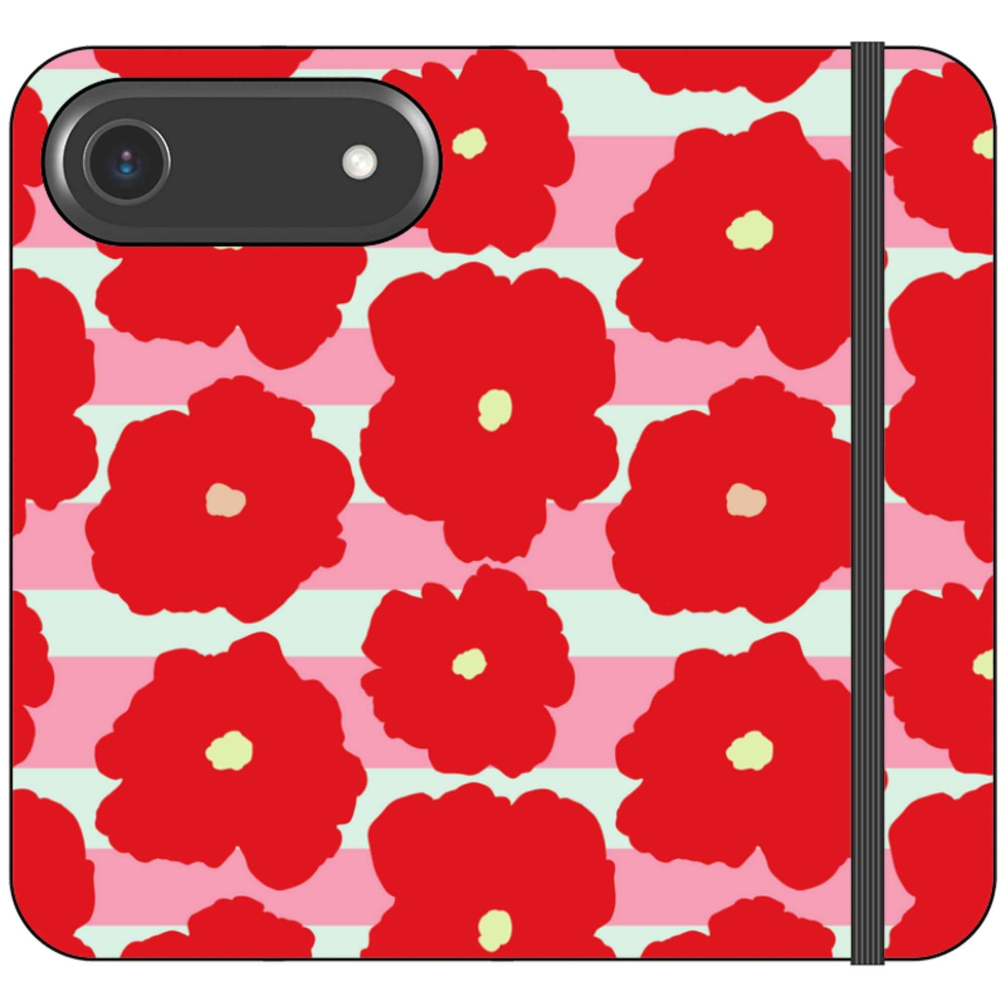 Bold Floral — iPhone 17 Air Wallet Case — Finnaij