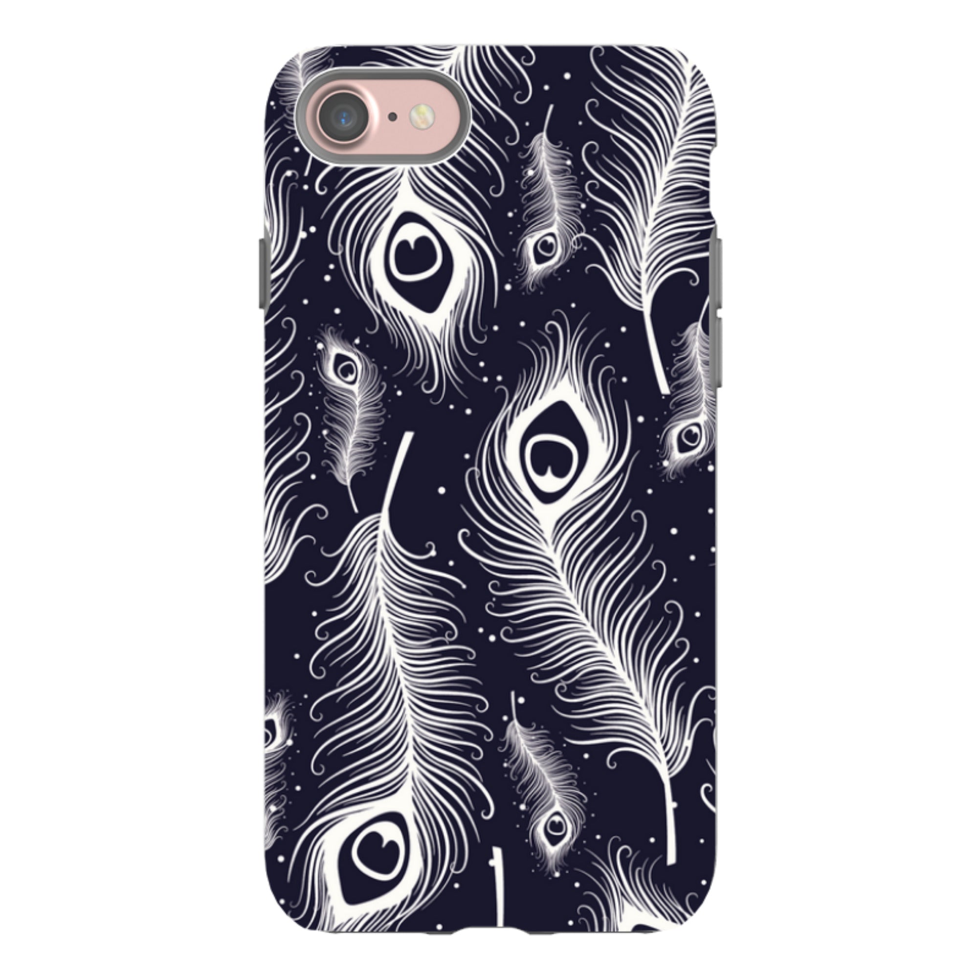 Feathers in Bloom - iPhone Tough Case
