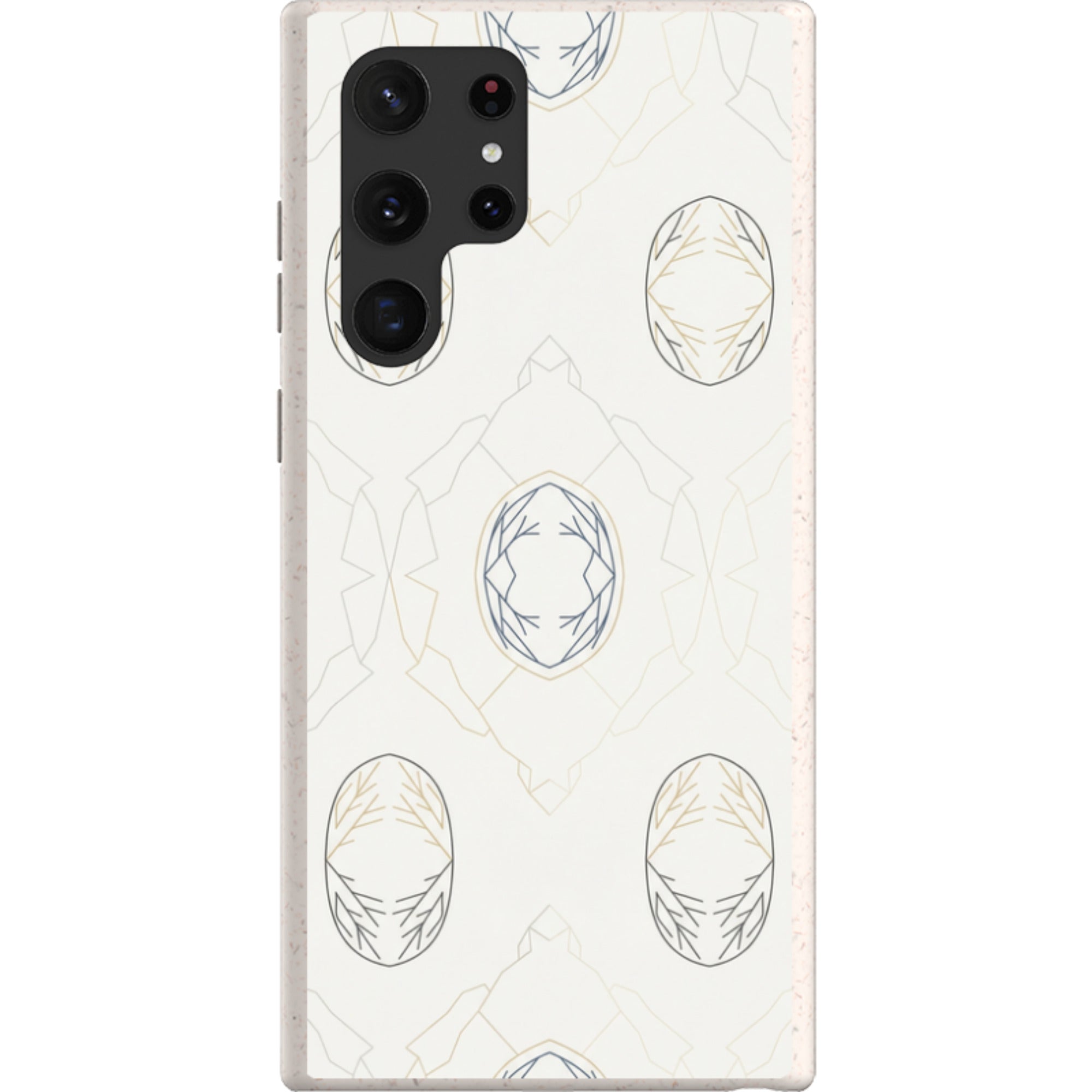Frozen Lake Silence by Elsi Vaarala — Samsung Galaxy Bio-degradable Case — Finnaij