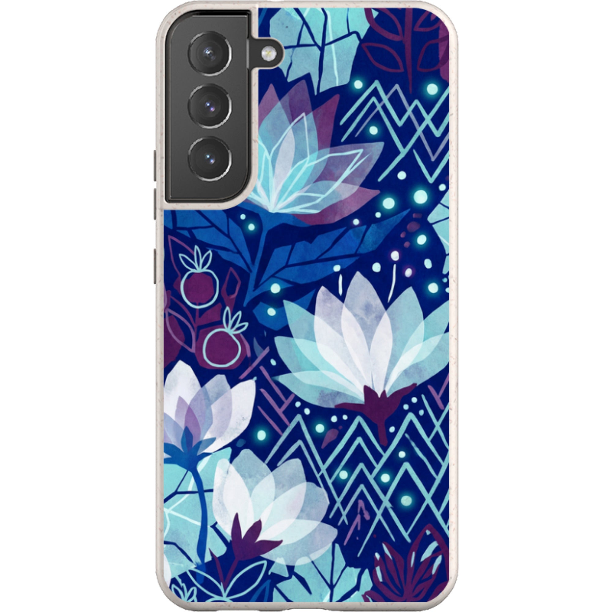 Frozen Lake Petals by Aino Kallio - Samsung Galaxy Bio-degradable Case