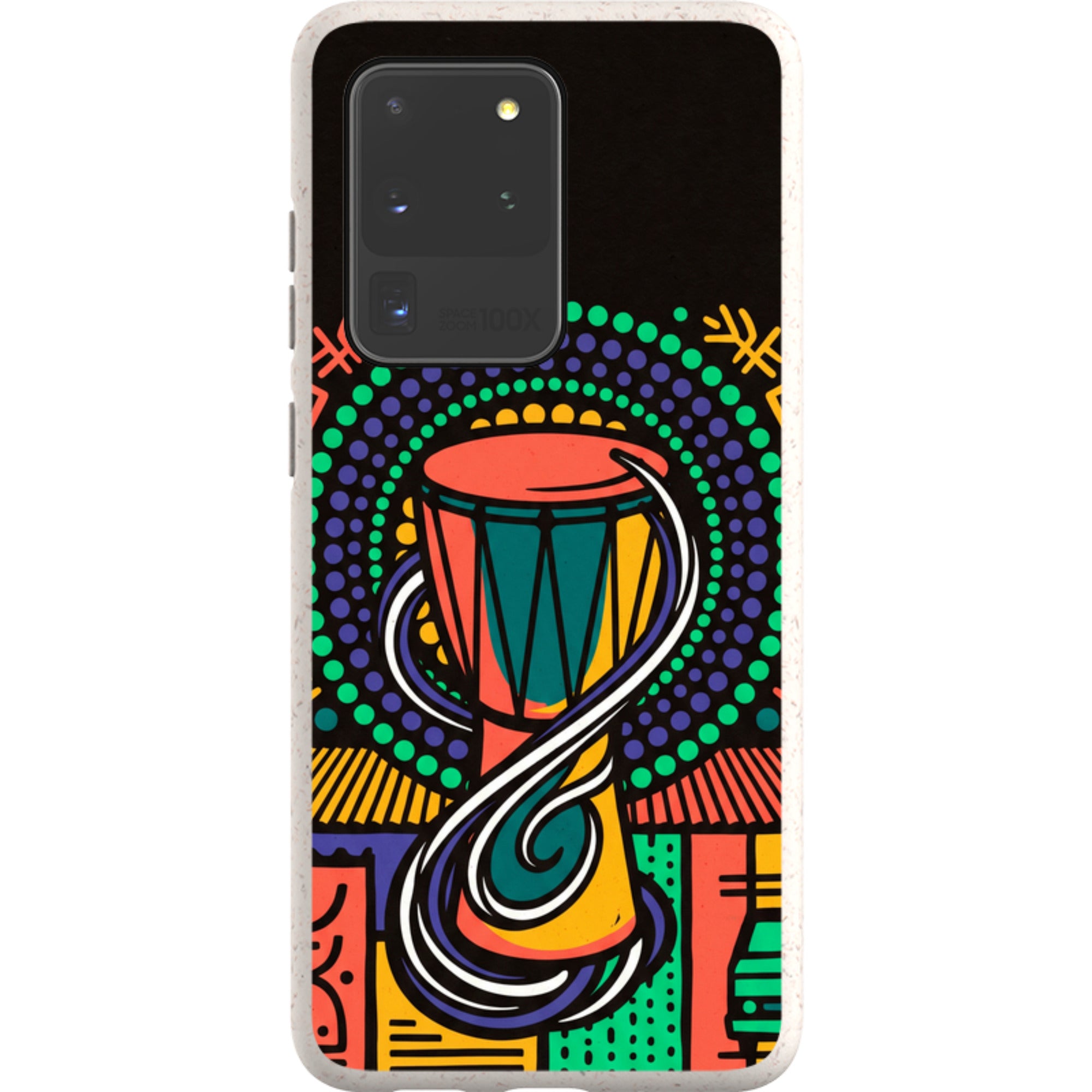 Talking Drum Halo by Ada Okoye — Galaxy Bio-degradable Case for Samsung Galaxy — Finnaij