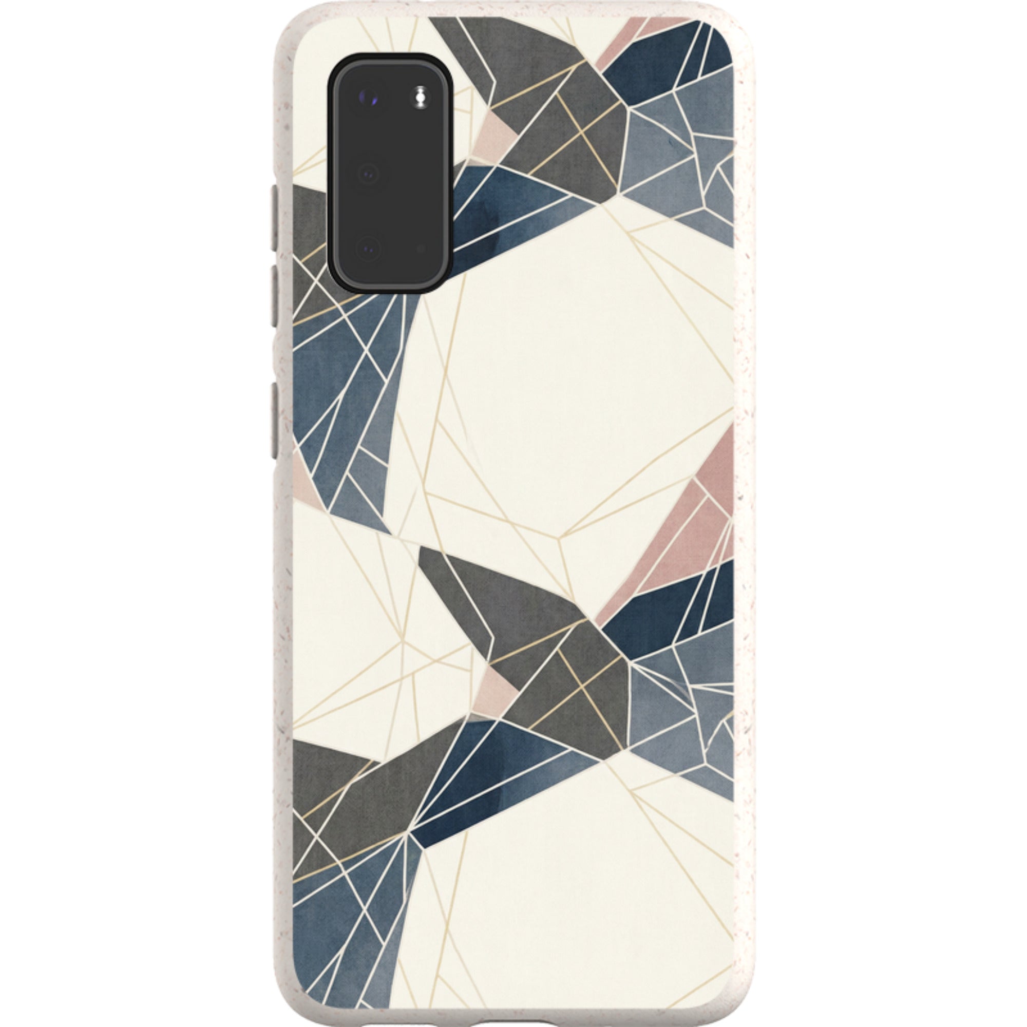 Frozen Lake Geometry by Elsi Vaarala — Samsung Galaxy Bio-degradable Case — Finnaij