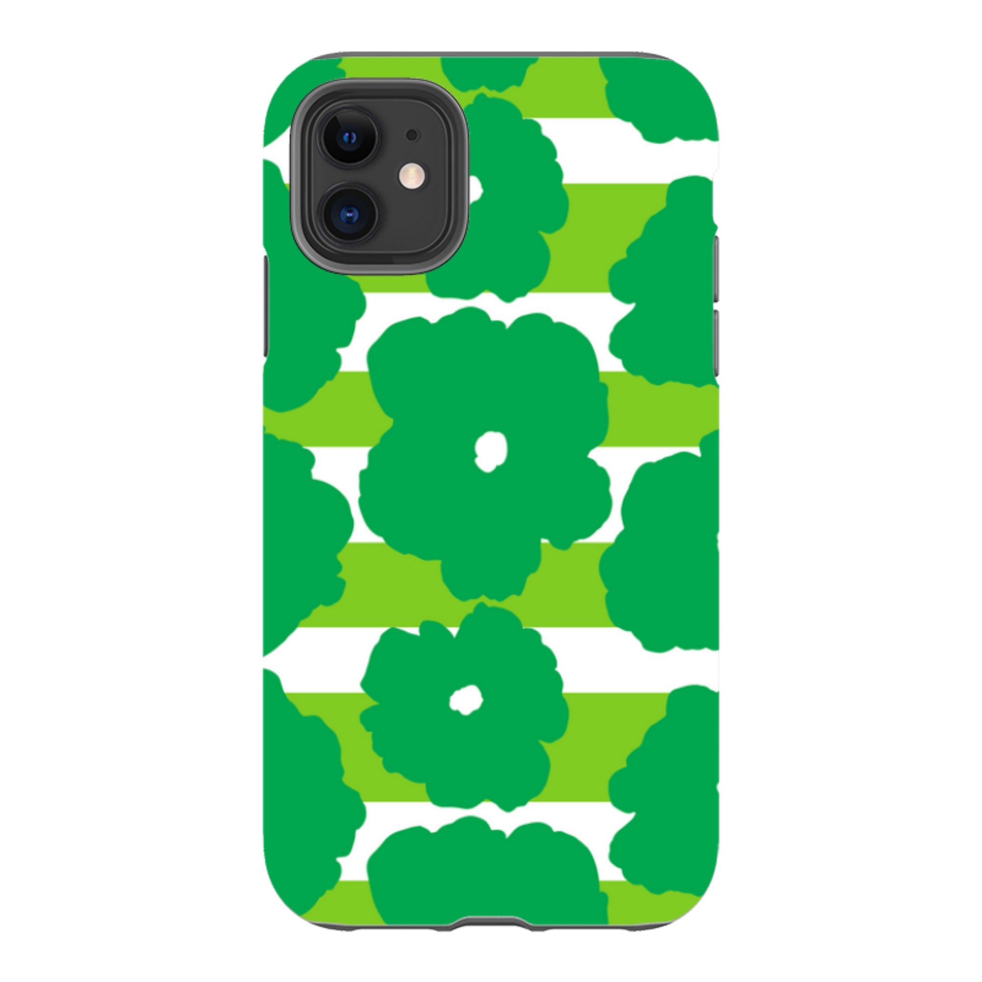 Bold Floral Green - iPhone Tough Case