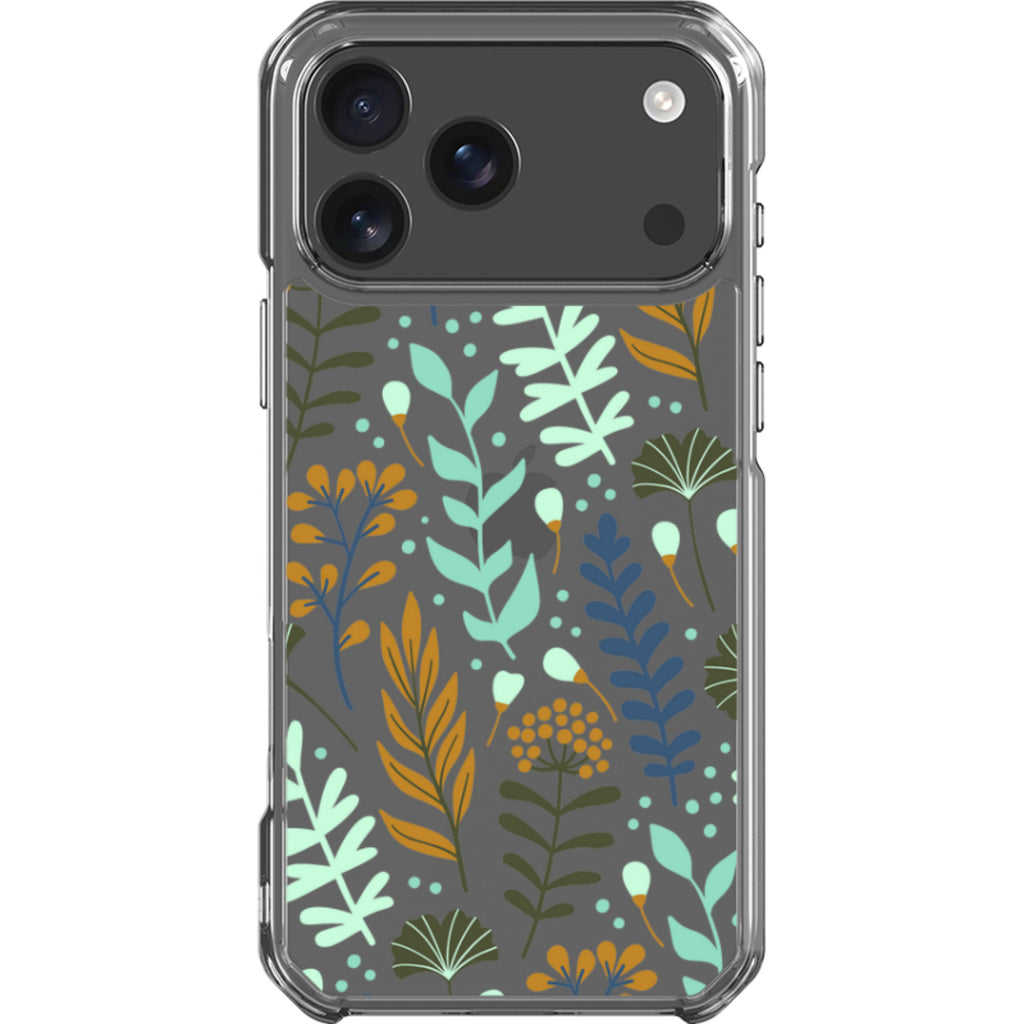 Wild Floral — iPhone 17 Pro Max Clear Impact Case — Finnaij