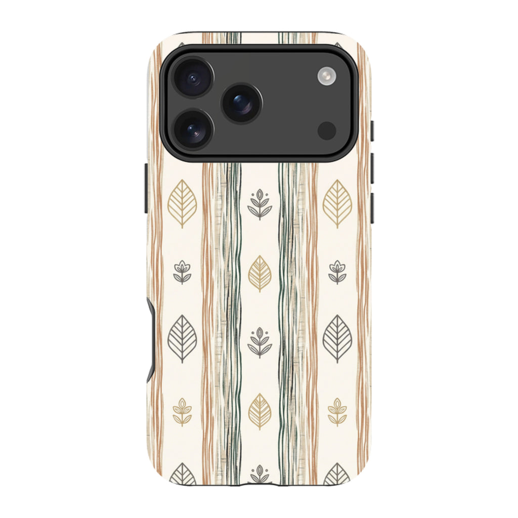 Birch Linen Harmony by Elsi Vaarala — iPhone 17 Pro Max Magsafe Tough Case — Finnaij