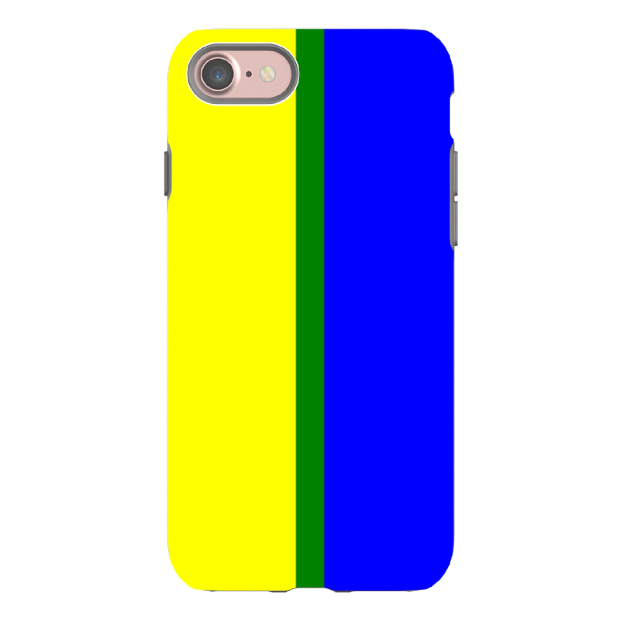 Rainbow Series Yellow Blue — Apple iPhone Tough Case — Finnaij