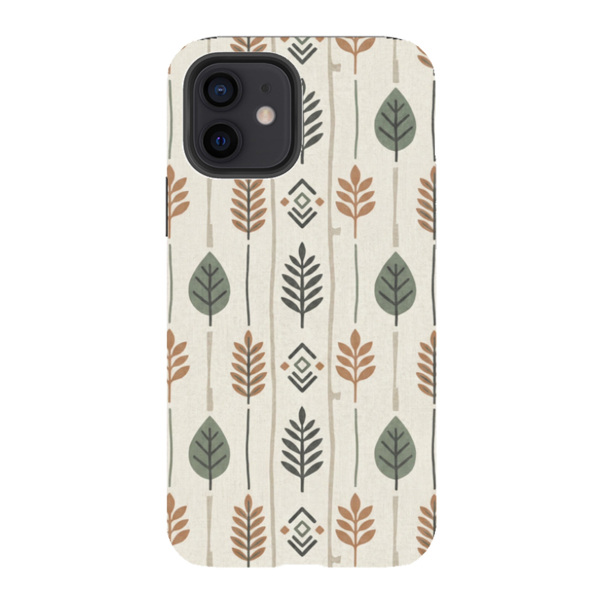 Birch and Linen Pattern by Elsi Vaarala - iPhone Tough Case