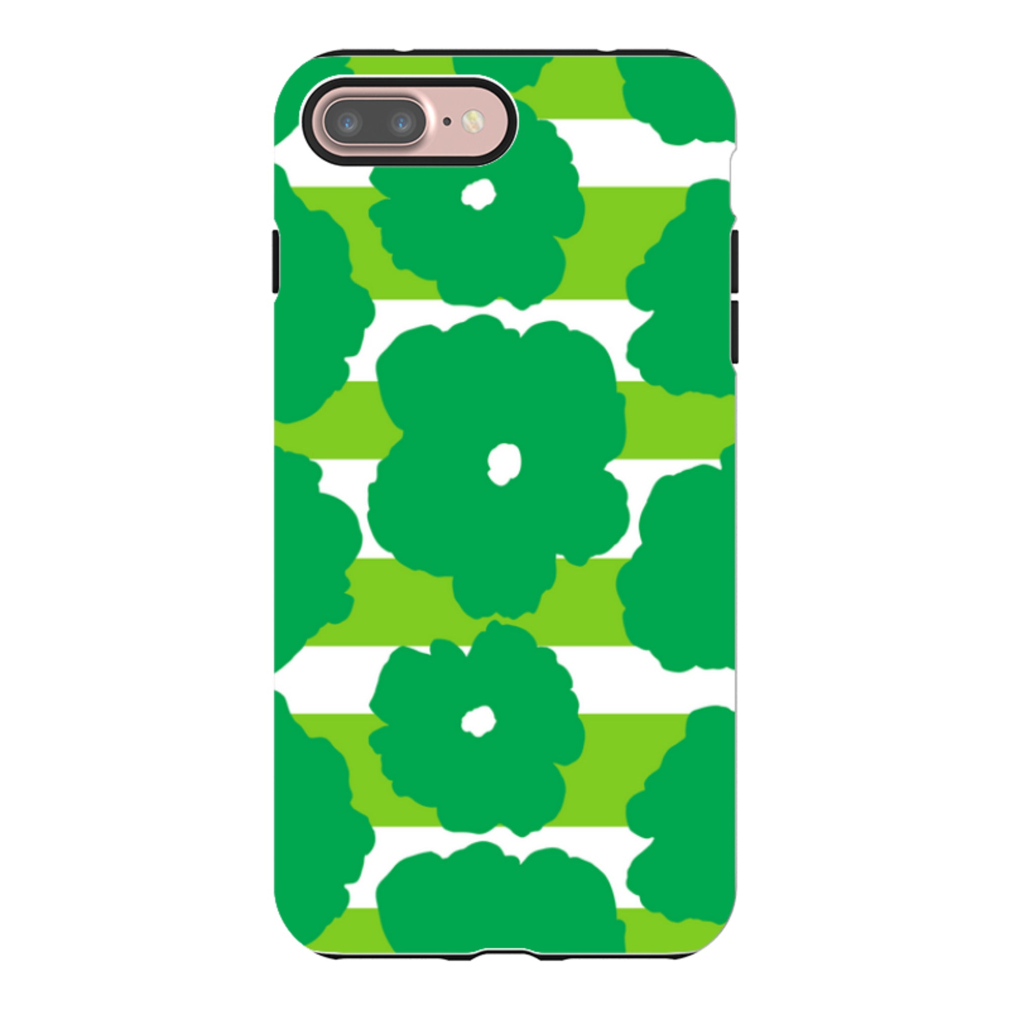 Bold Floral Green - iPhone Tough Case