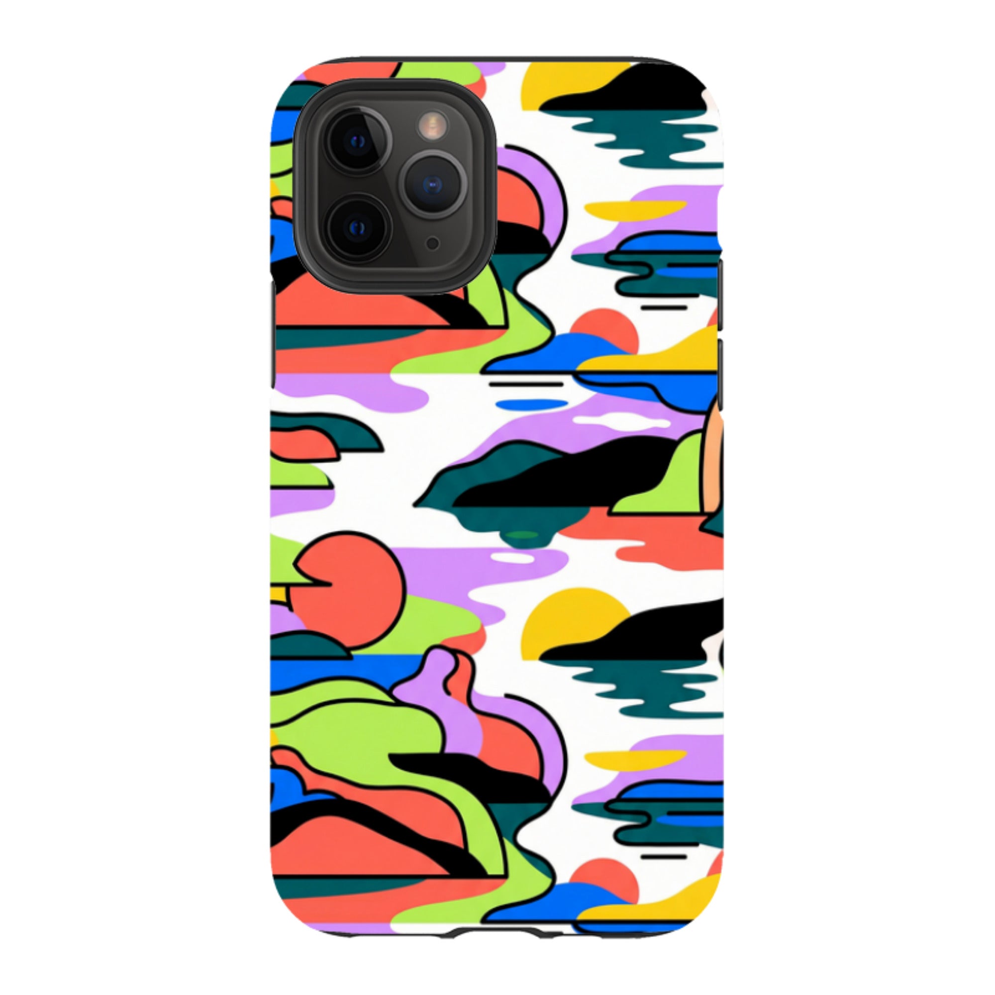 Archipelago Color Motion by Salla Niemi - iPhone Tough Case