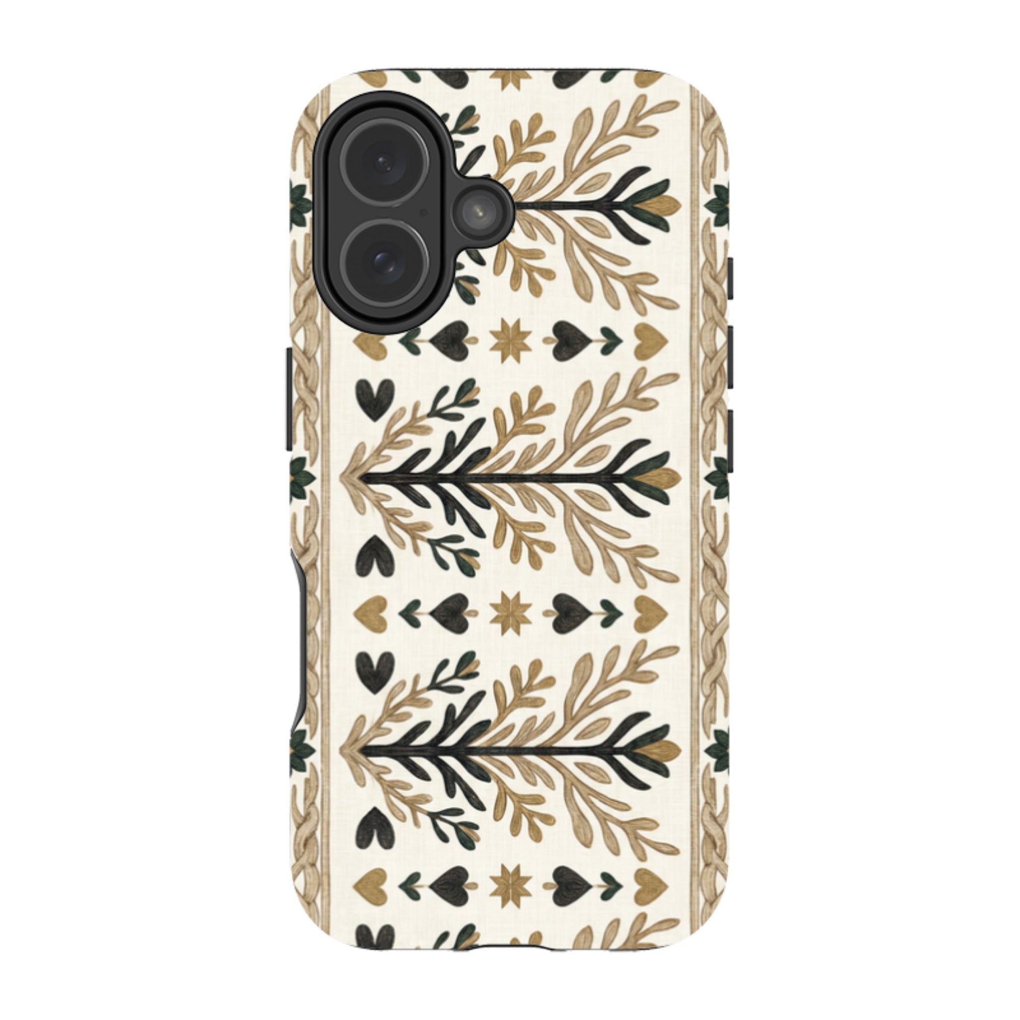Heritage Border by Elsi Vaarala — iPhone 17 Magsafe Tough Case — Finnaij