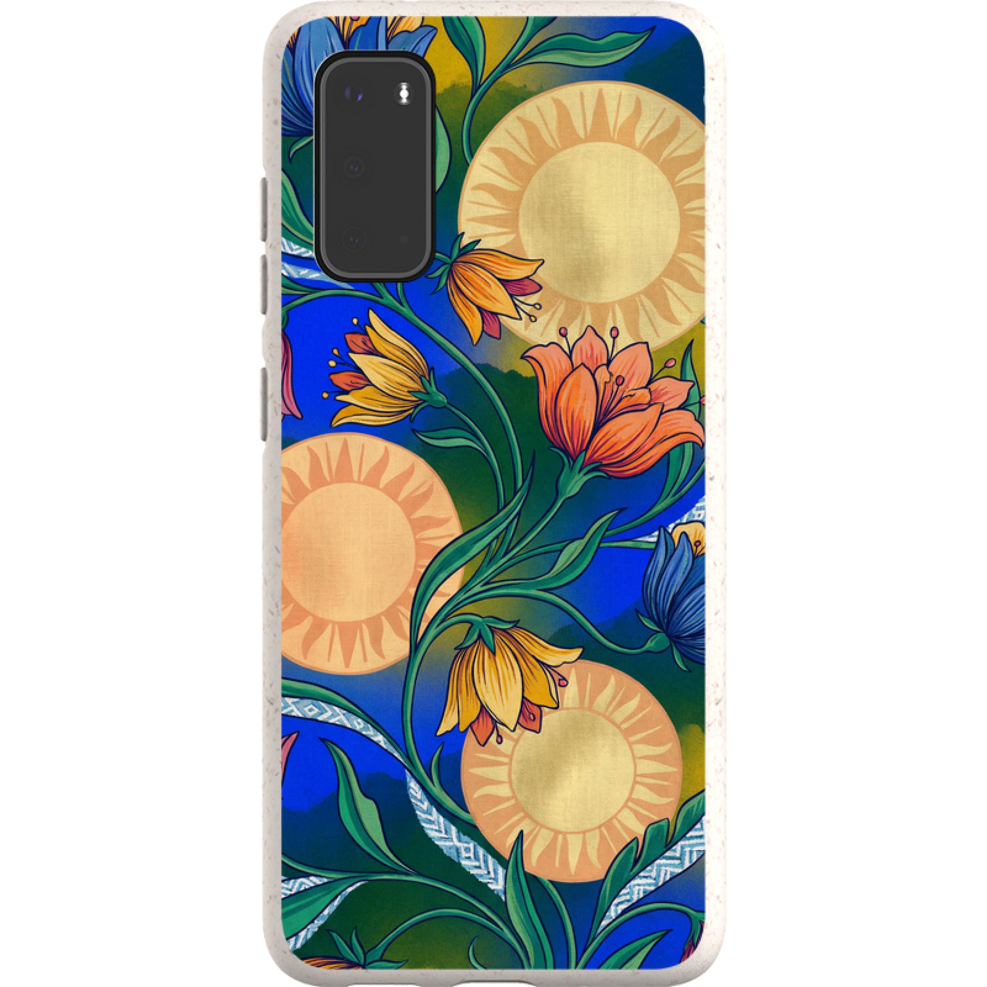Midnight Sun Garden by Aino Kallio - Samsung Galaxy Bio-degradable Case