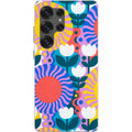 Midnight Sun Mod Bloom by Salla Niemi — S25 Ultra Samsung Galaxy Bio-degradable Case — Finnaij