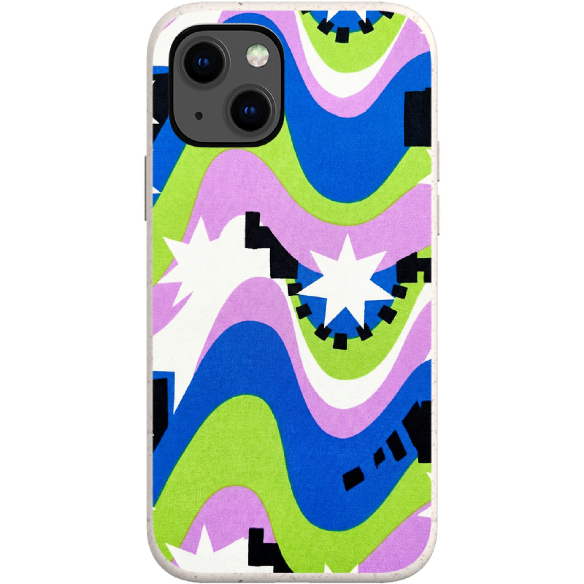 Aurora Pop Burst by Salla Niemi — iPhone 13 iPhone Bio-degradable Case — Finnaij