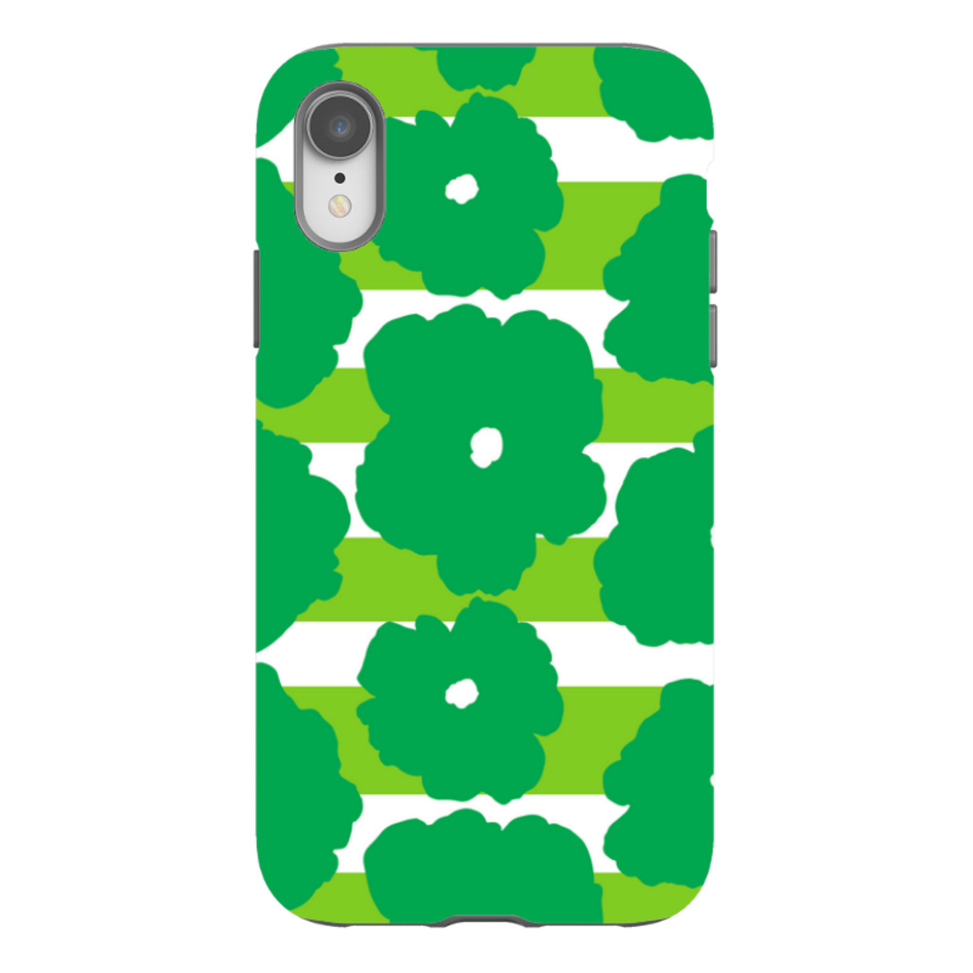 Bold Floral Green - iPhone Tough Case