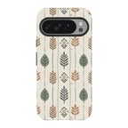Birch and Linen Pattern by Elsi Vaarala Tough Case for Google Pixel — Finnaij