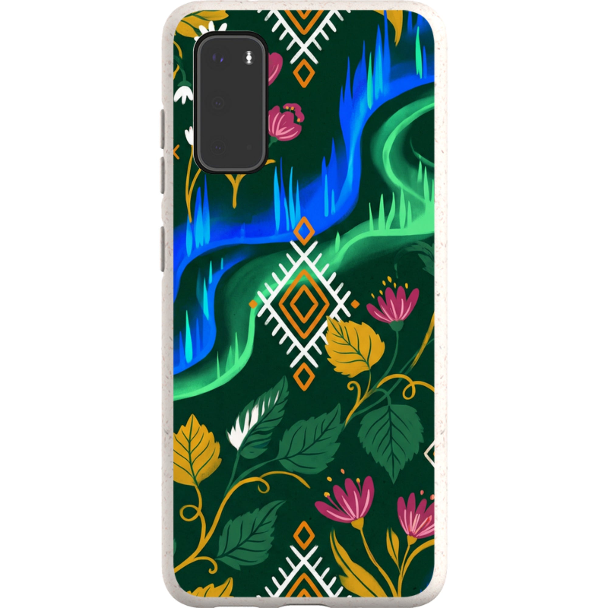 Aurora Birch Bloom by Aino Kallio — Samsung Galaxy Bio-degradable Case — Finnaij
