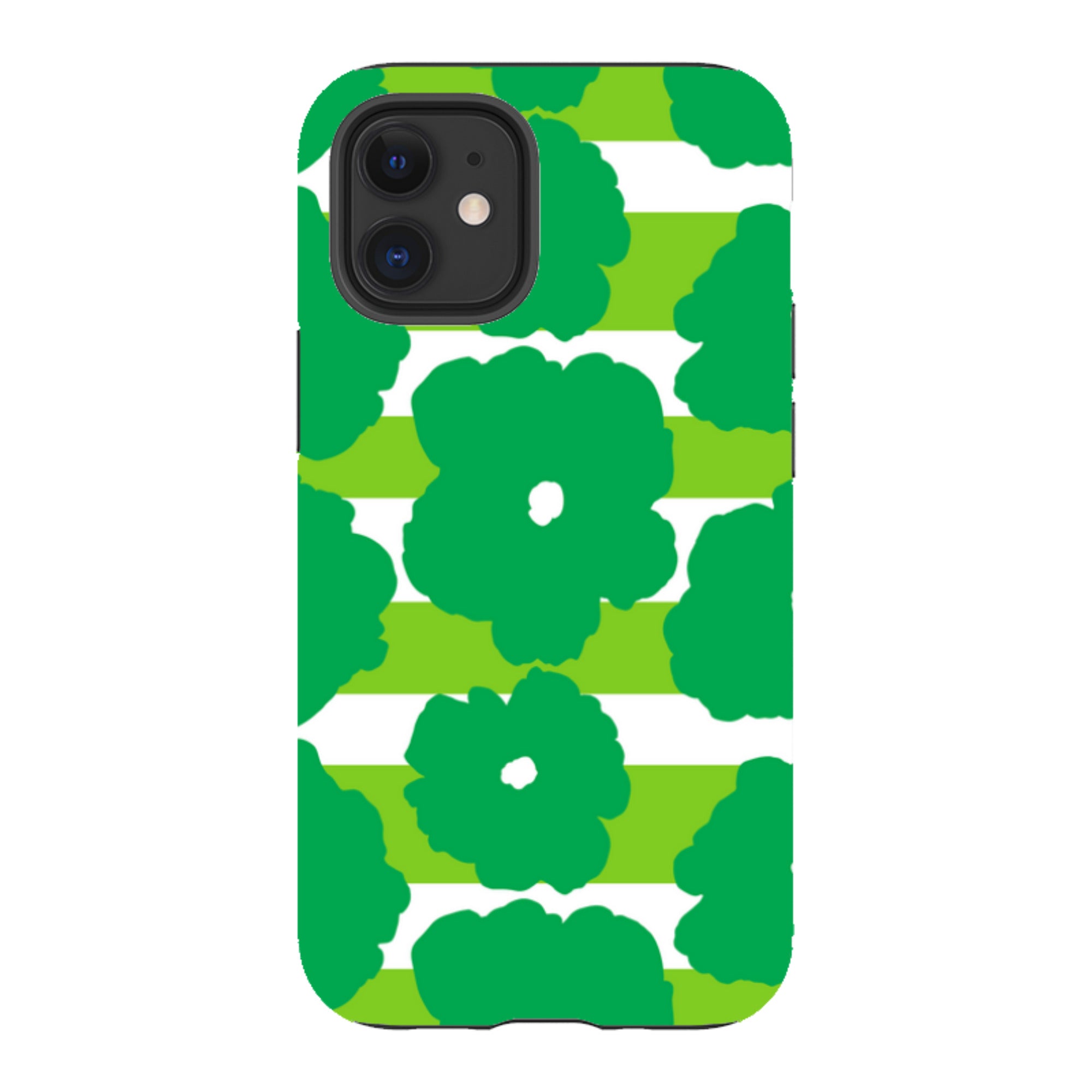 Bold Floral Green - iPhone Tough Case