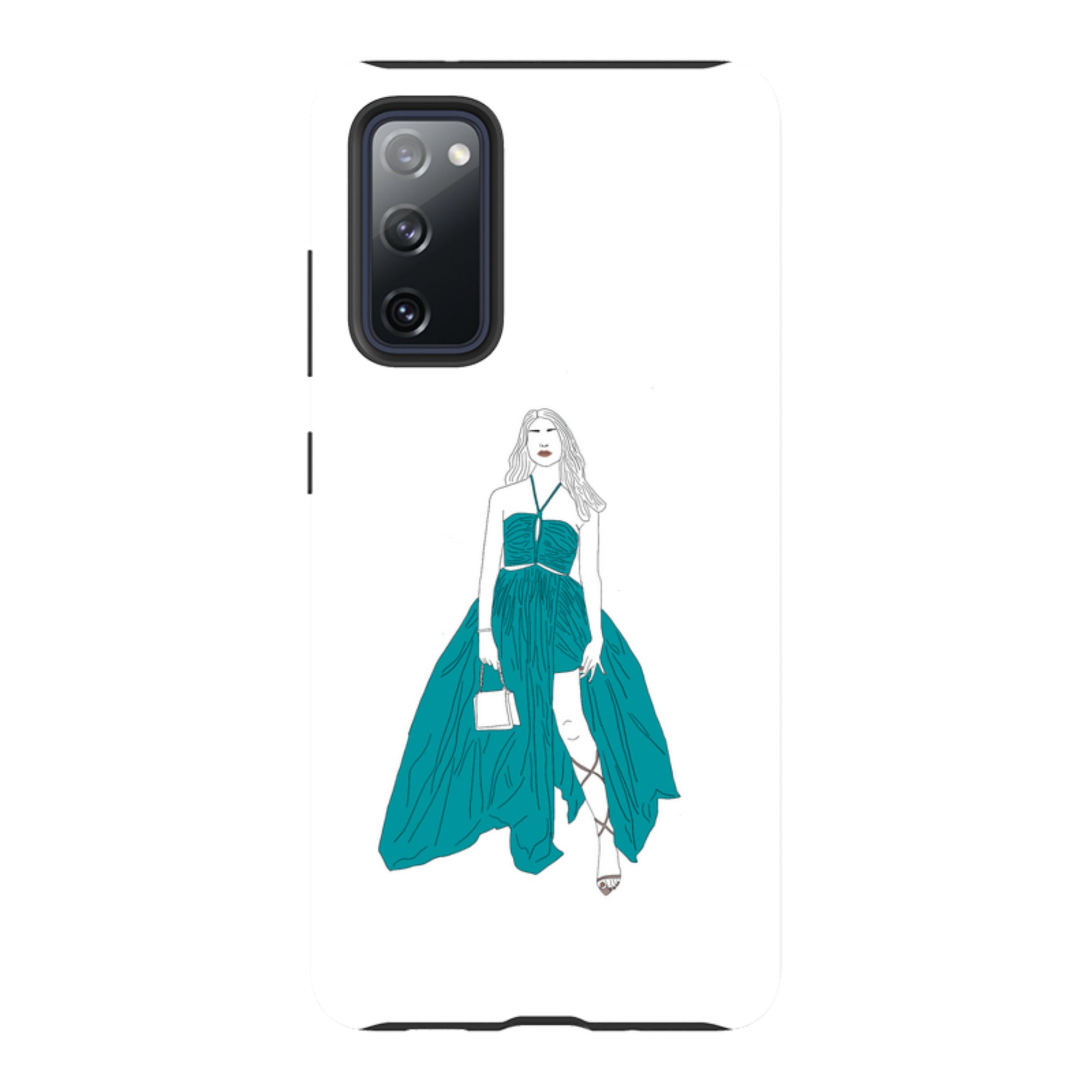 Blue Dress by Keagan Haight - Samsung Tough Case