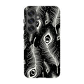 Feathers in Bloom Black — Tough Case for Samsung Galaxy — Finnaij