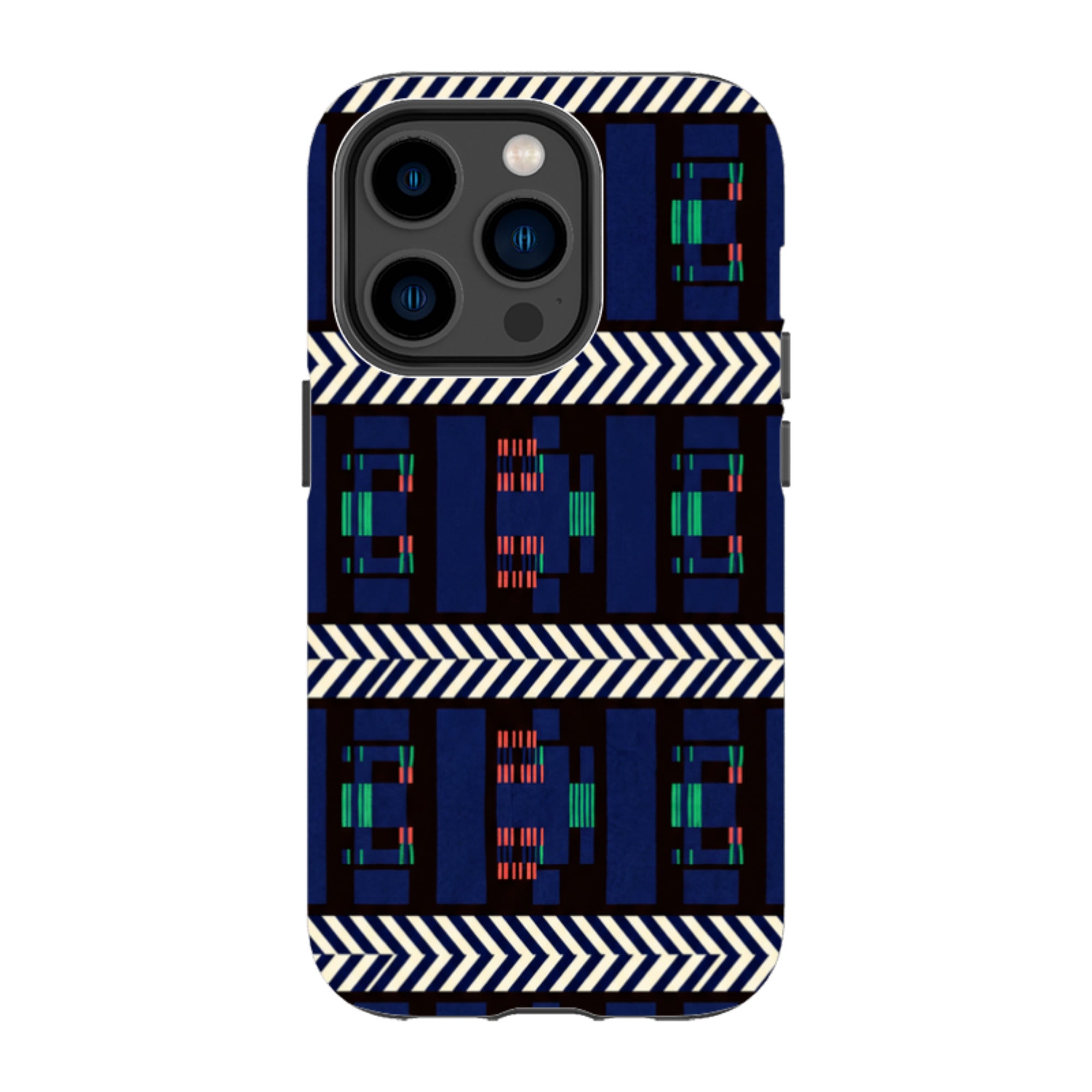 Midnight Aso-Oke by Ada Okoye - iPhone Tough Case