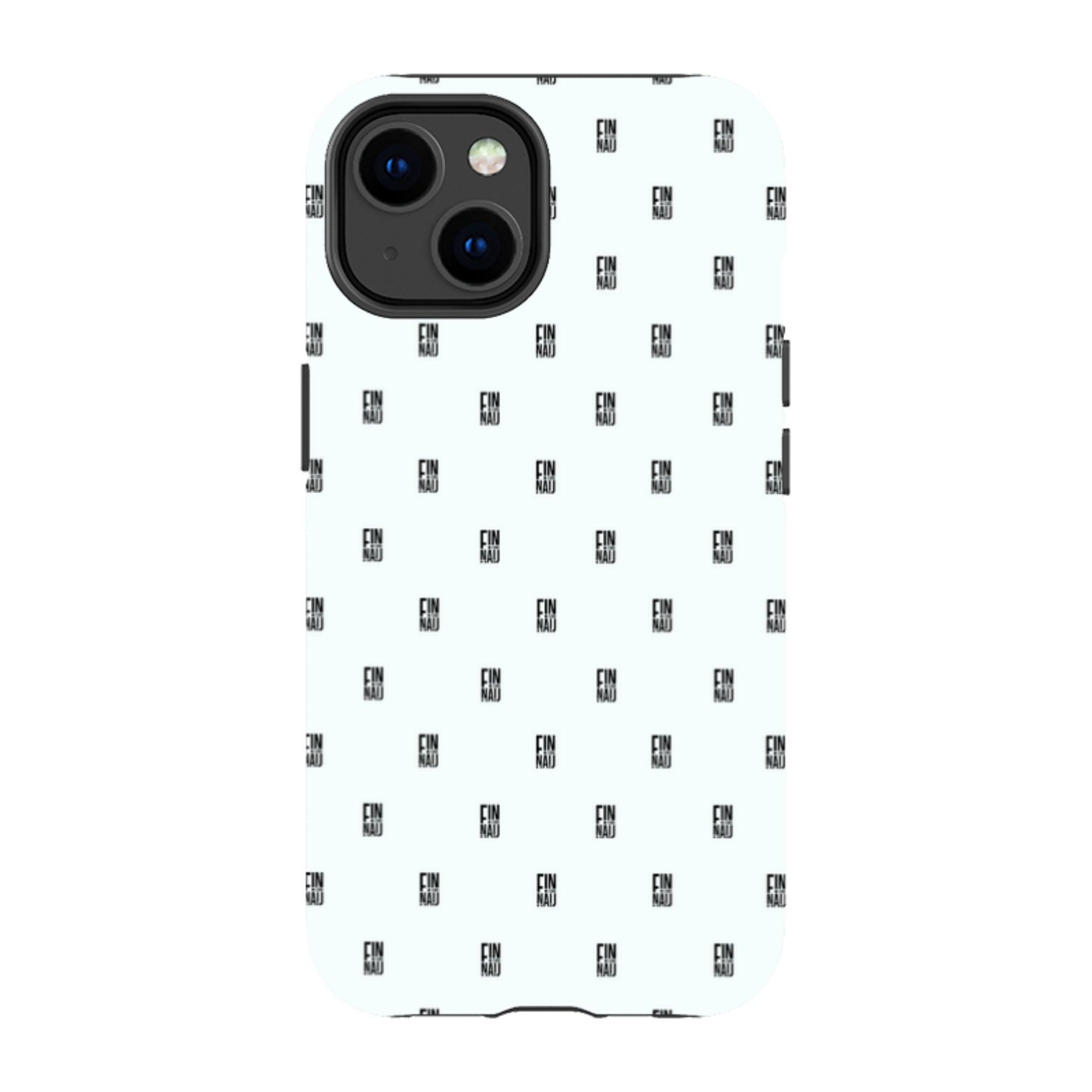 Monogram Snow — Apple iPhone Tough Case — Finnaij