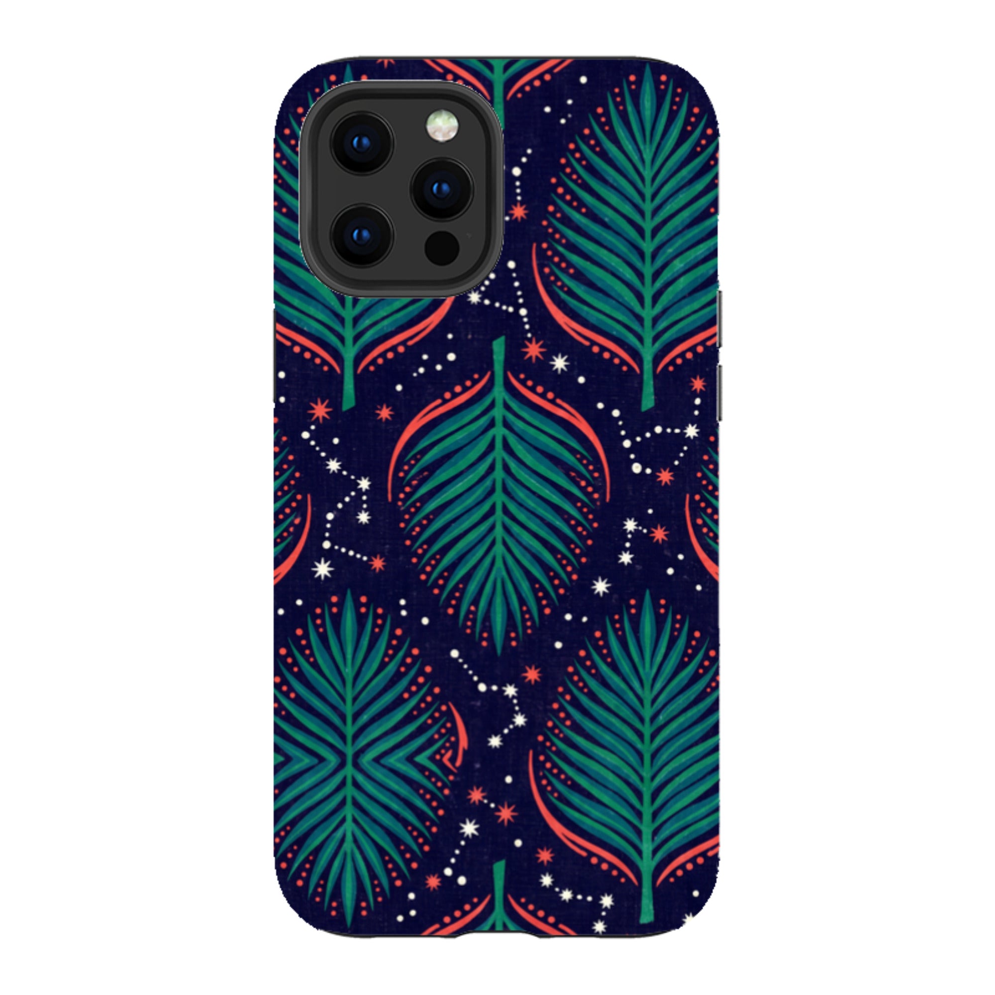 Palm Frond Constellations by Ada Okoye - iPhone Tough Case