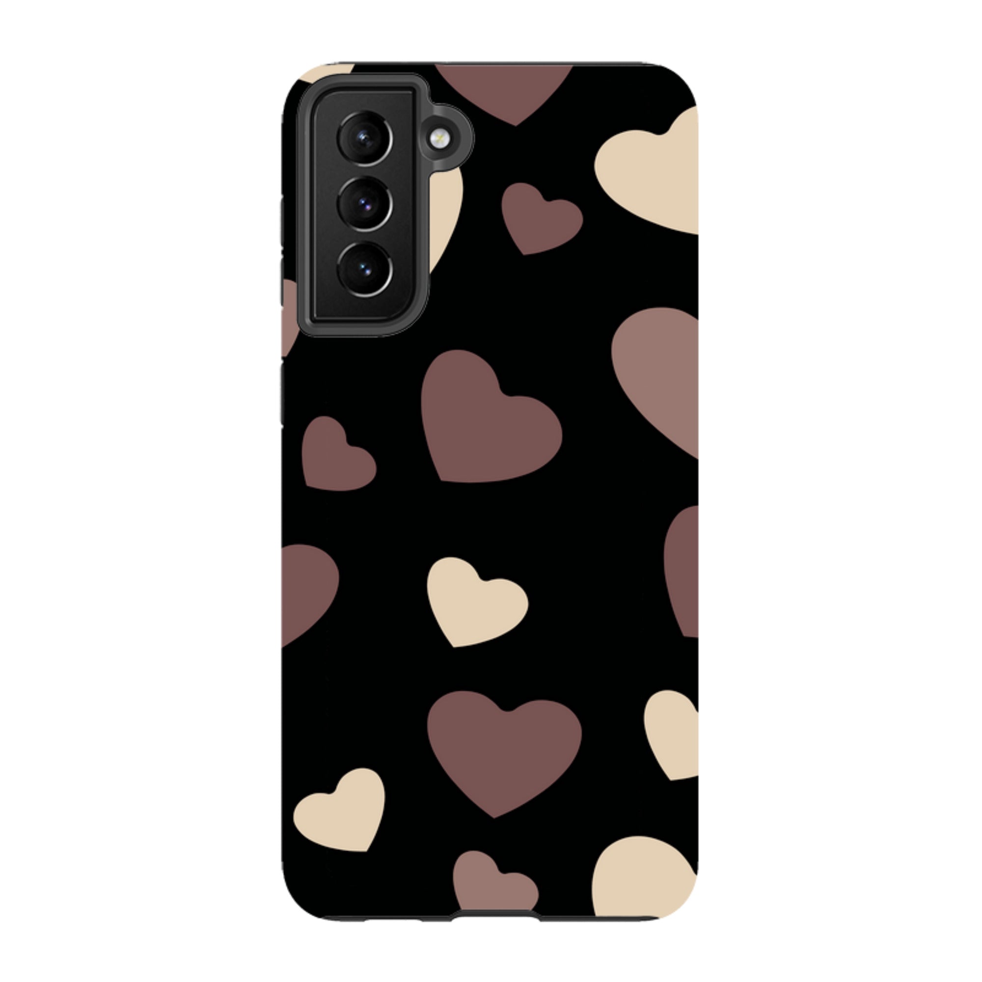 White & Black Hearts — Samsung Galaxy Tough Case — Finnaij