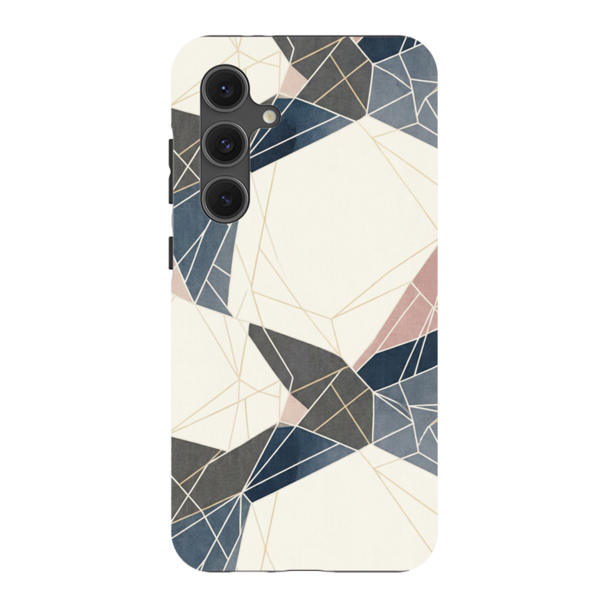 Frozen Lake Geometry by Elsi Vaarala — Samsung Galaxy Tough Case — Finnaij