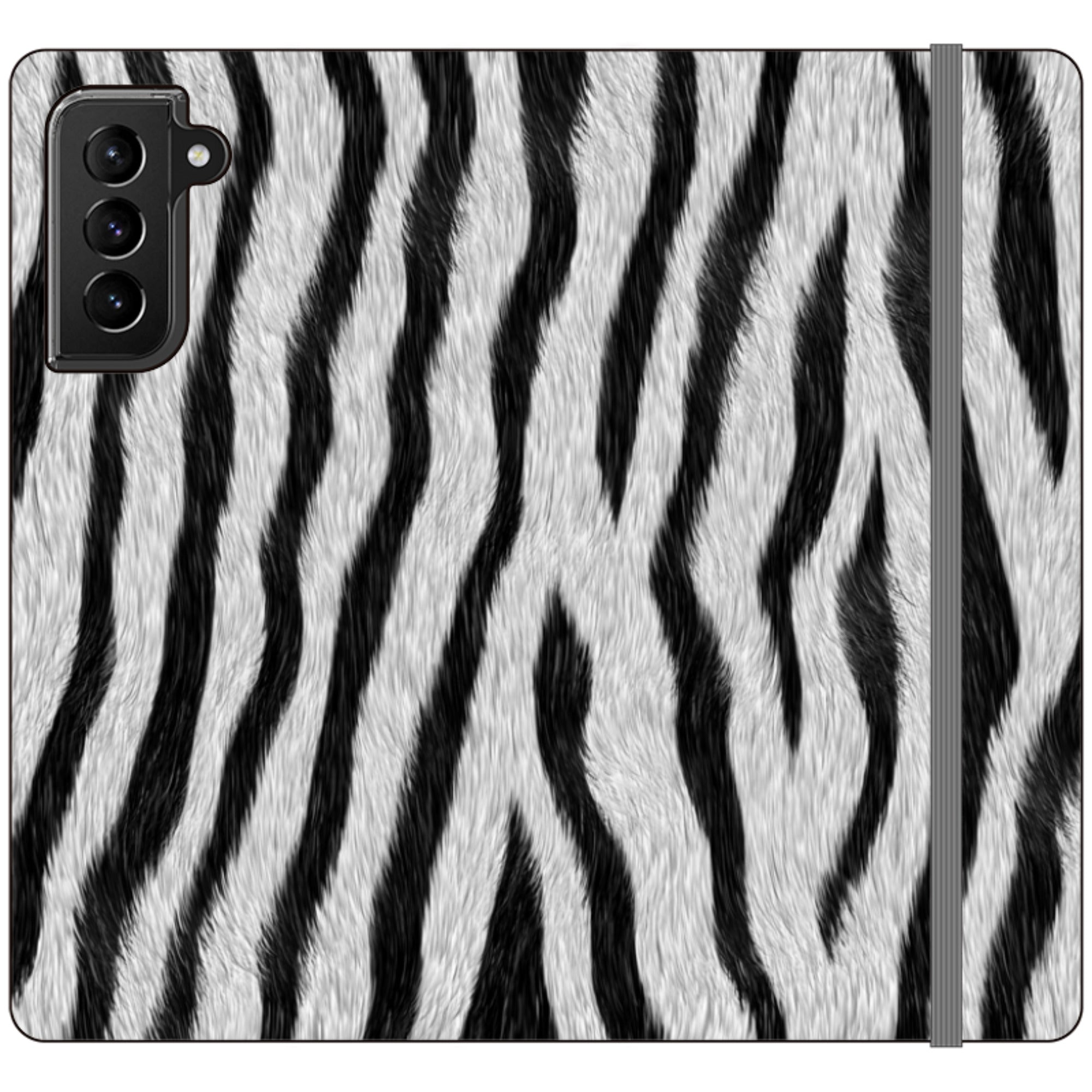 Zebra Groove — Folio Wallet Case — Finnaij