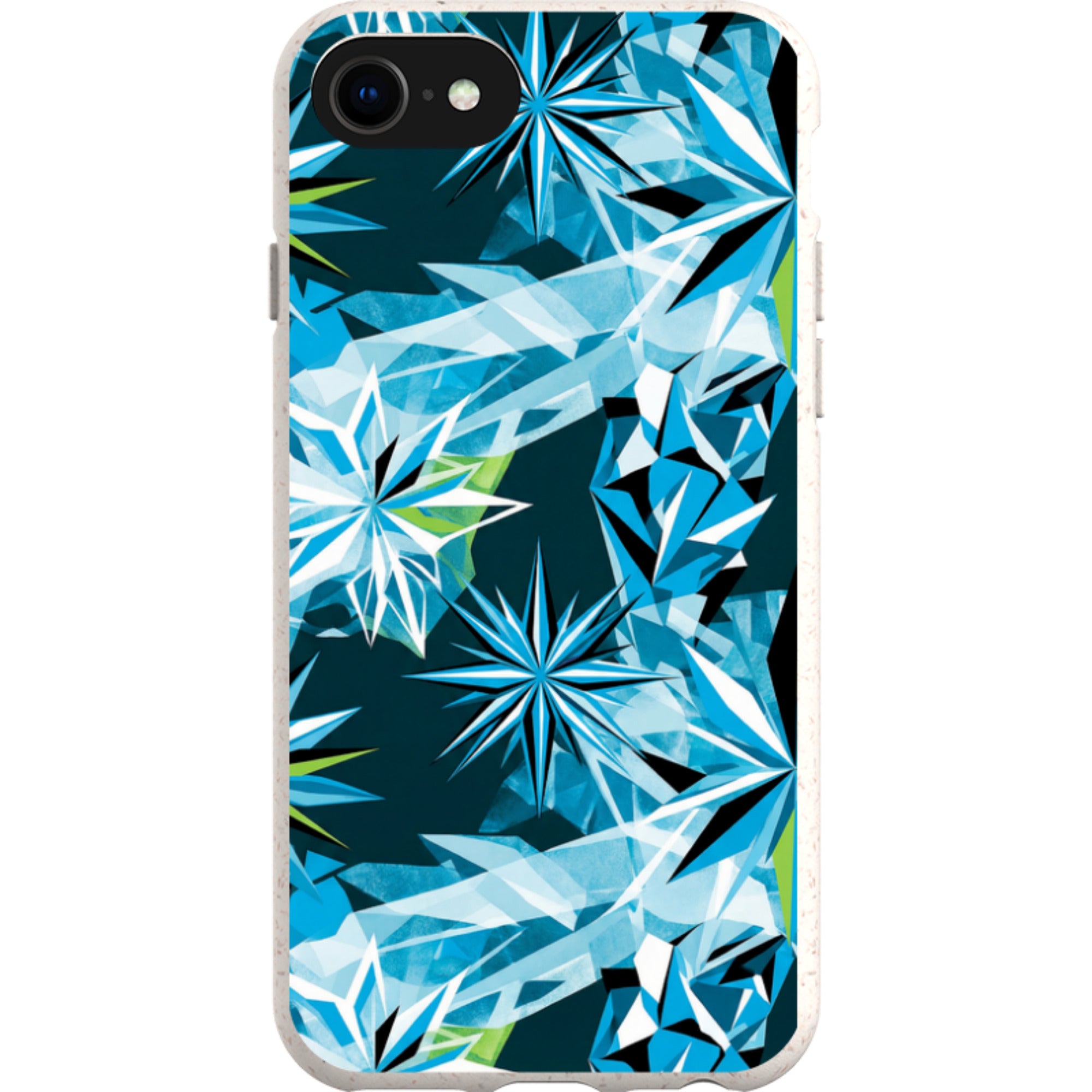 Ice Star Impact by Salla Niemi — iPhone SE3 iPhone Bio-degradable Case — Finnaij