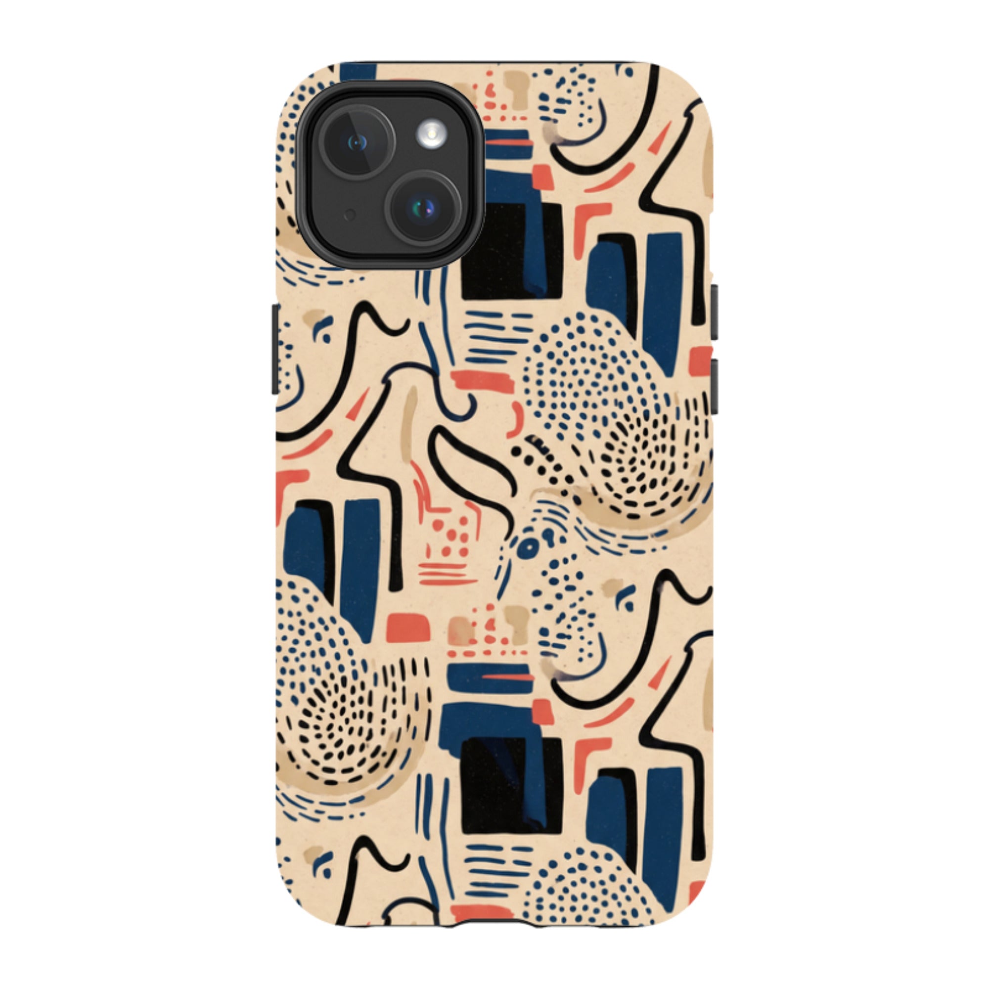Sandstone Adire by Ada Okoye - iPhone MagSafe Tough Case