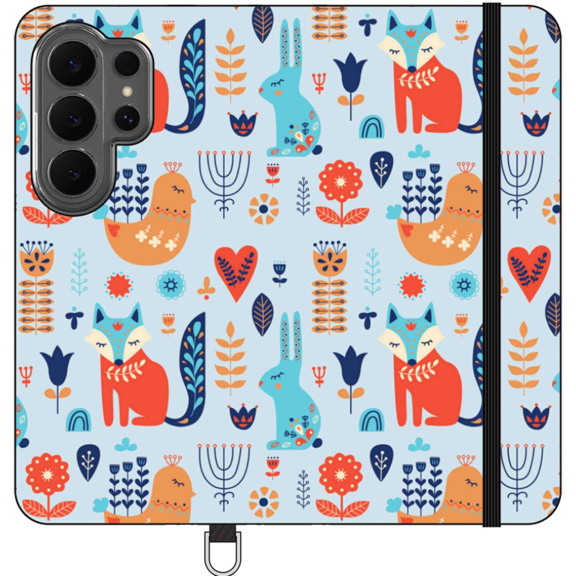 Nordic Ornament — Apple Folio Wallet Case — Finnaij