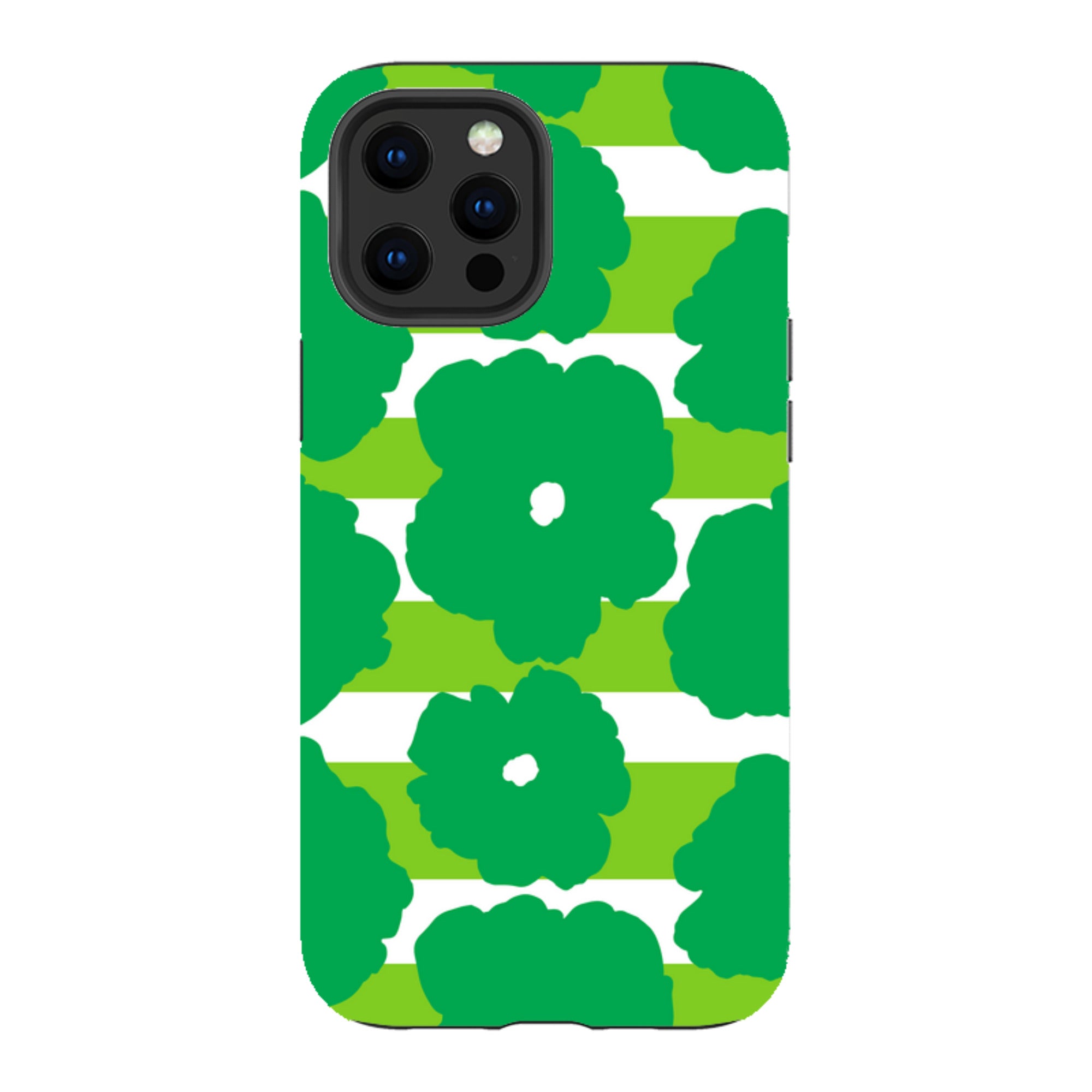 Bold Floral Green - iPhone Tough Case