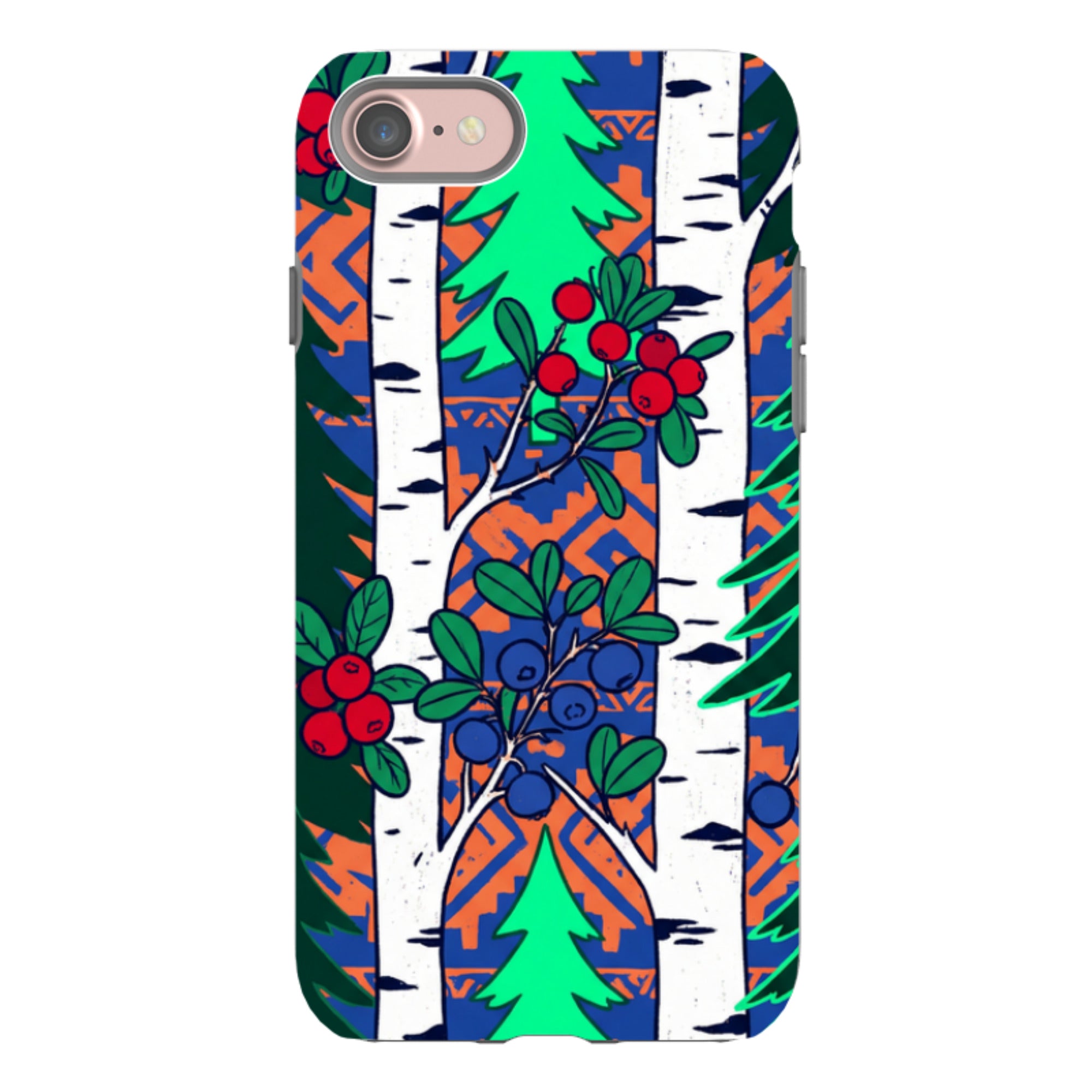 Nordic Forest by Aino Kallio — Apple iPhone Tough Case — Finnaij