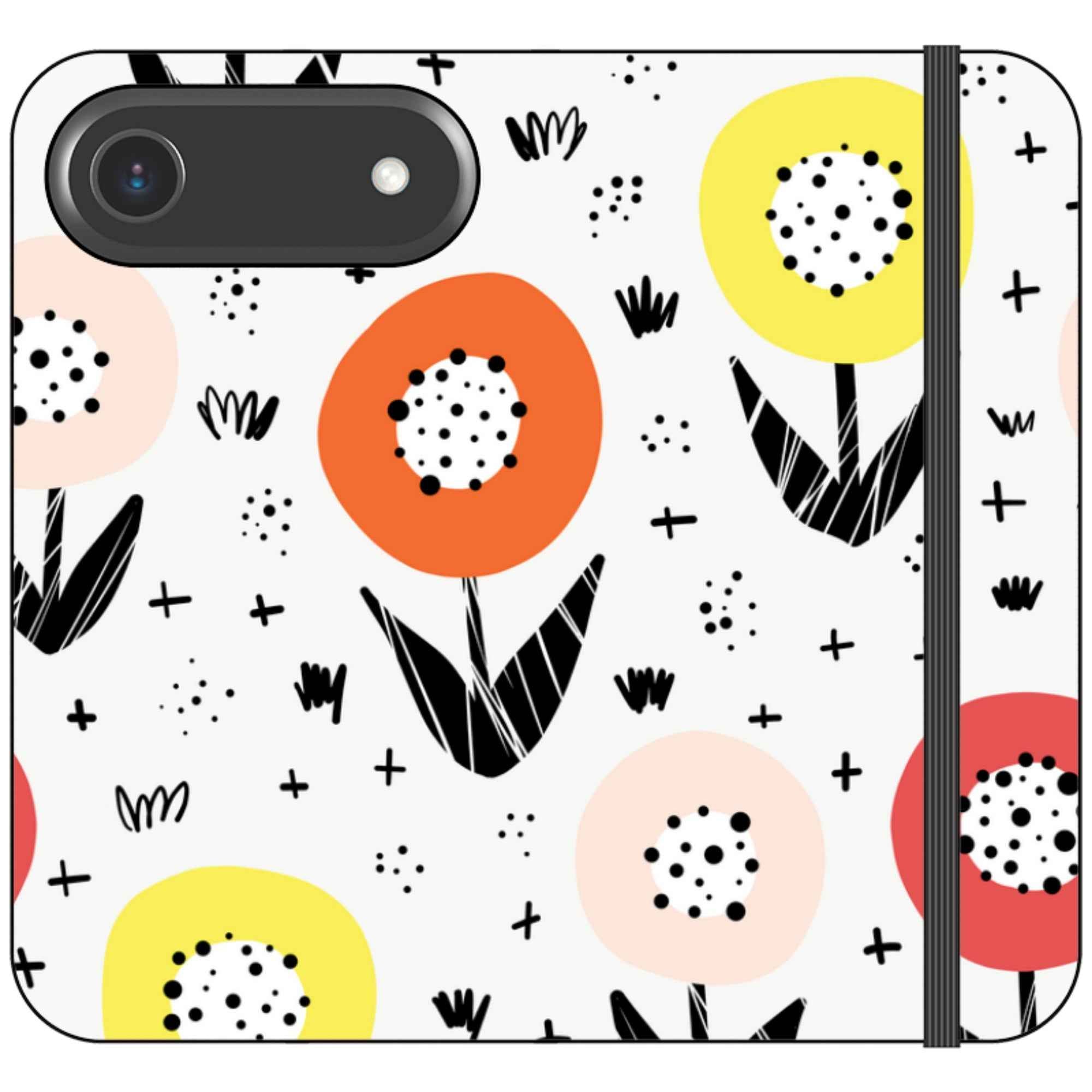 Botanical Doodle — iPhone 17 Air Wallet Case — Finnaij
