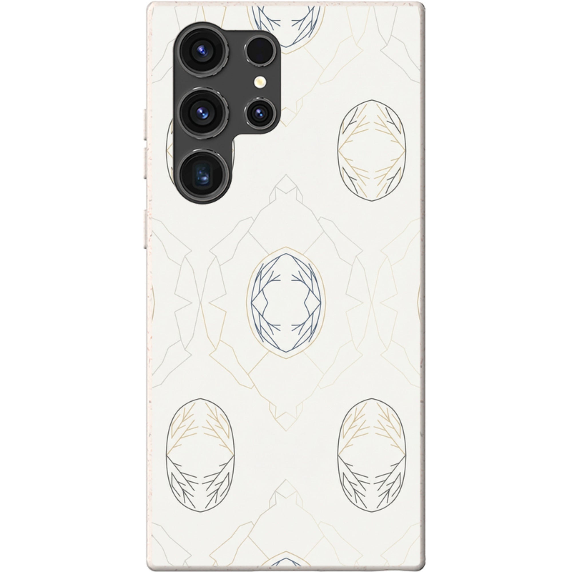Frozen Lake Silence by Elsi Vaarala — Samsung Galaxy Bio-degradable Case — Finnaij