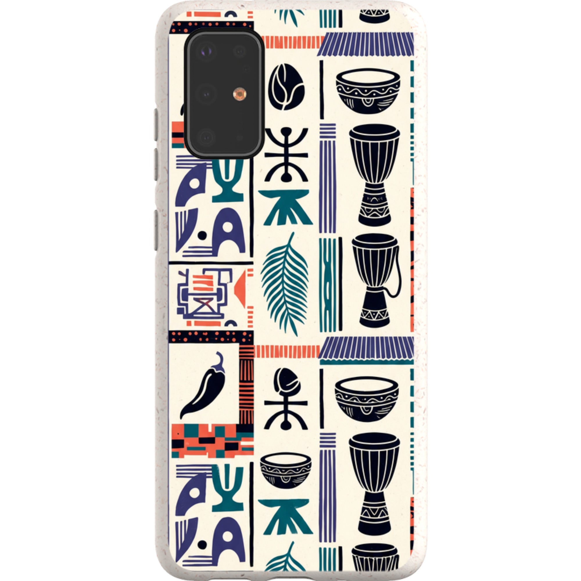 Market Day Icons by Ada Okoye — Galaxy Bio-degradable Case for Samsung Galaxy — Finnaij