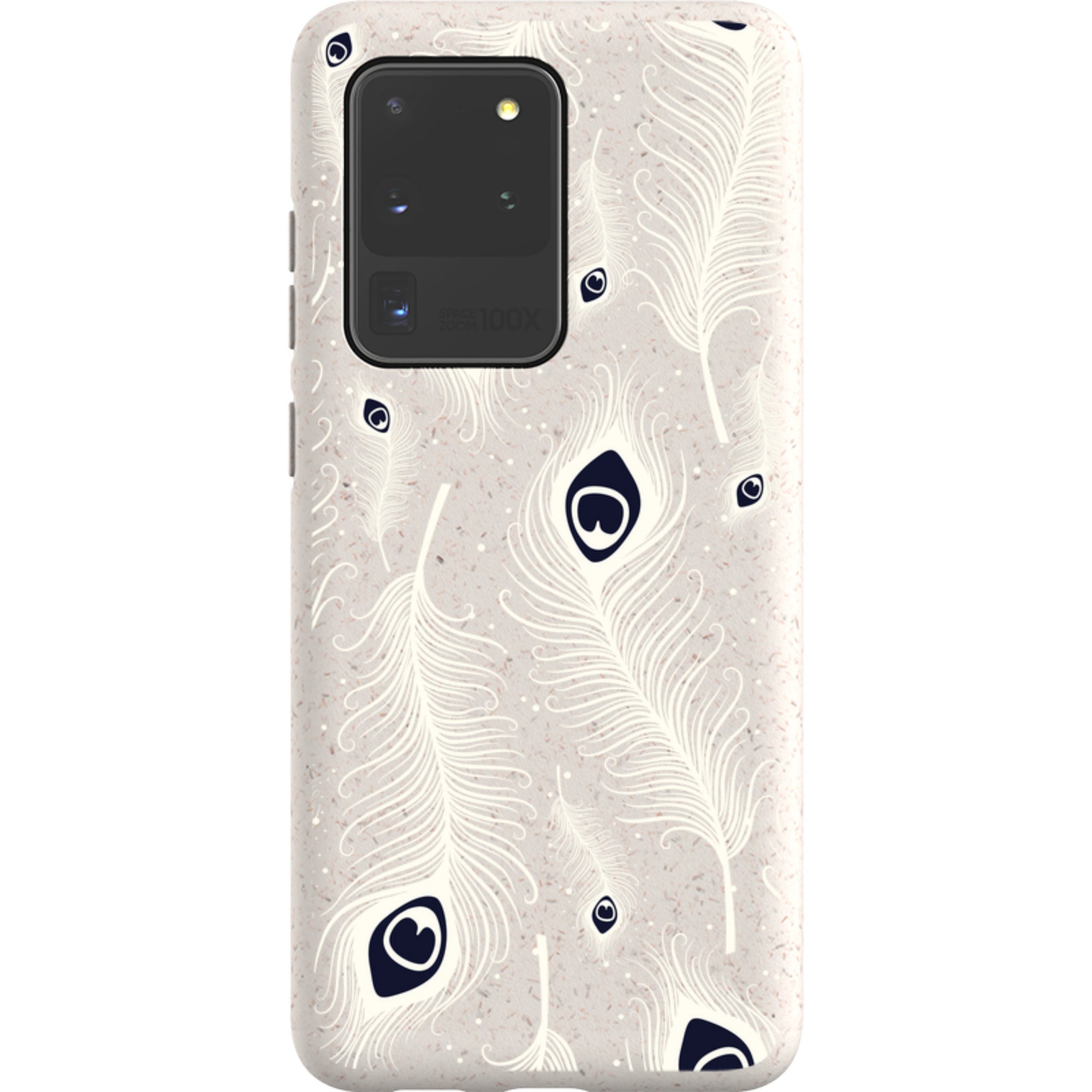 Feathers in Bloom Natural — Samsung Galaxy Bio-degradable Case — Finnaij