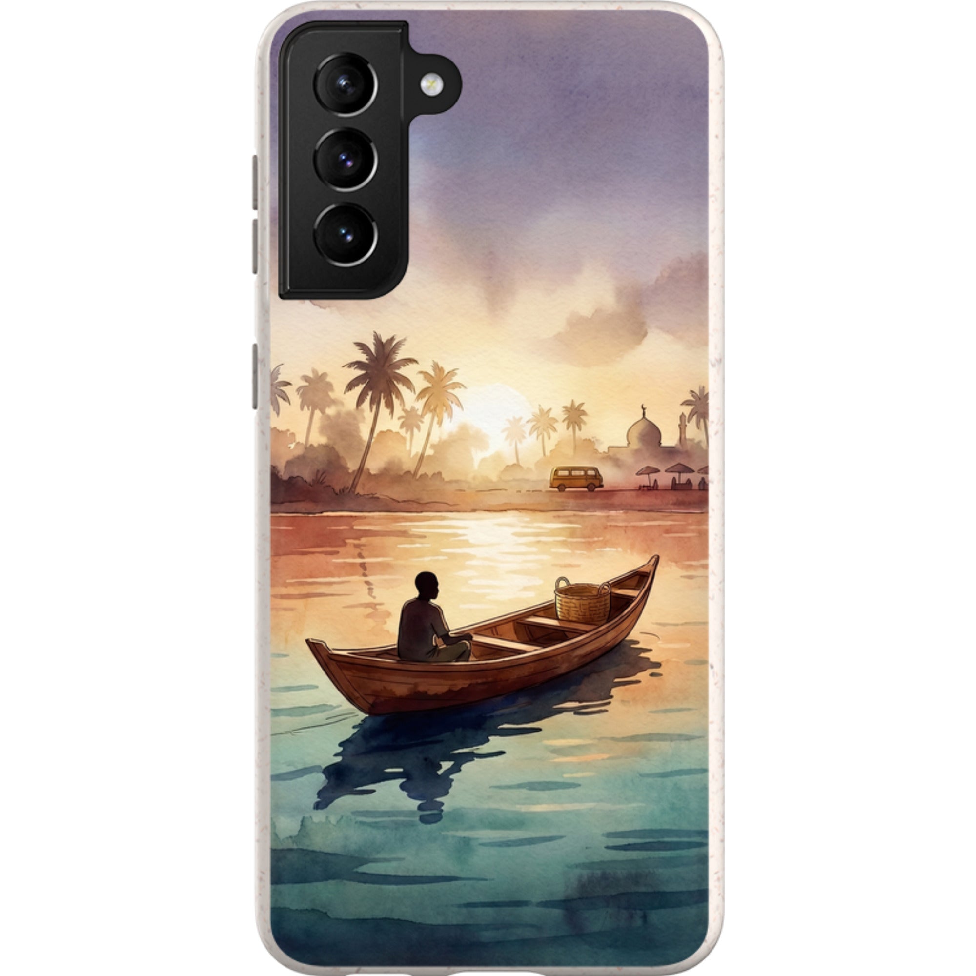 Lagoon Morning by Tobi Akinyemi — Galaxy Bio-degradable Case for Samsung Galaxy — Finnaij
