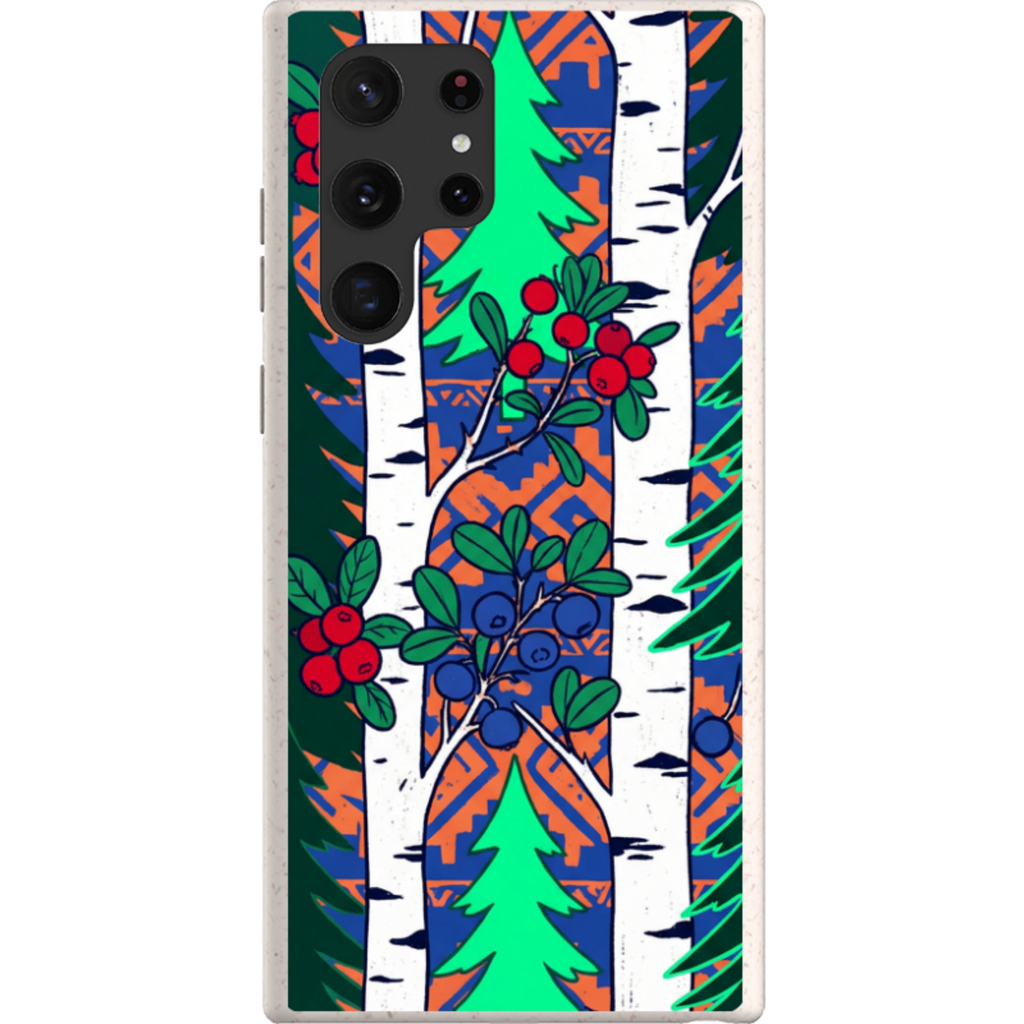 Nordic Forest by Aino Kallio — Samsung Galaxy Bio-degradable Case — Finnaij