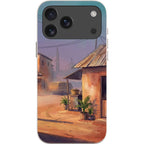 City Edge Quiet Street by Tobi Akinyemi — iPhone 17 Pro Max iPhone Bio-degradable Case — Finnaij