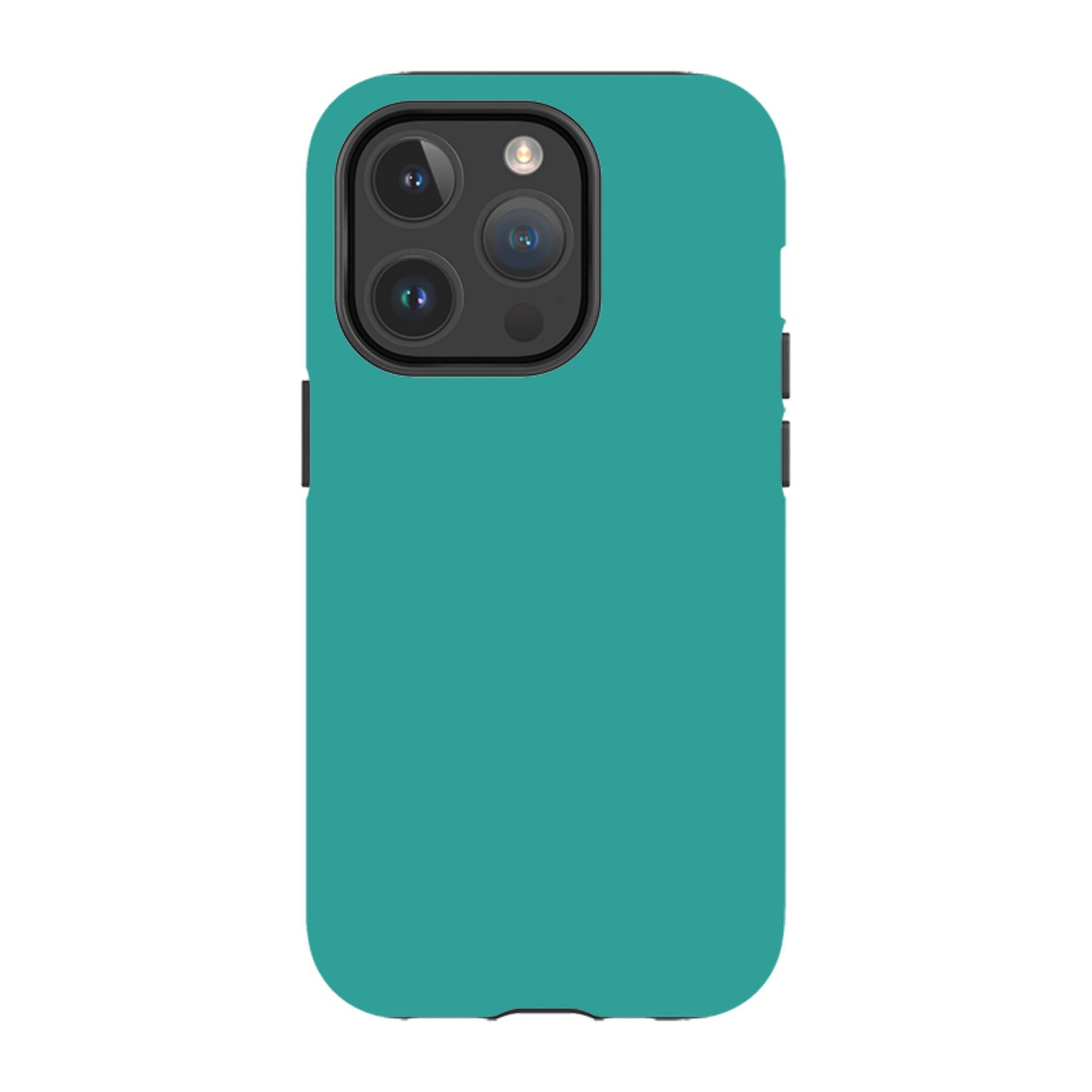 Simple Range Teal — iPhone 14 Pro Magsafe Tough Case — Finnaij