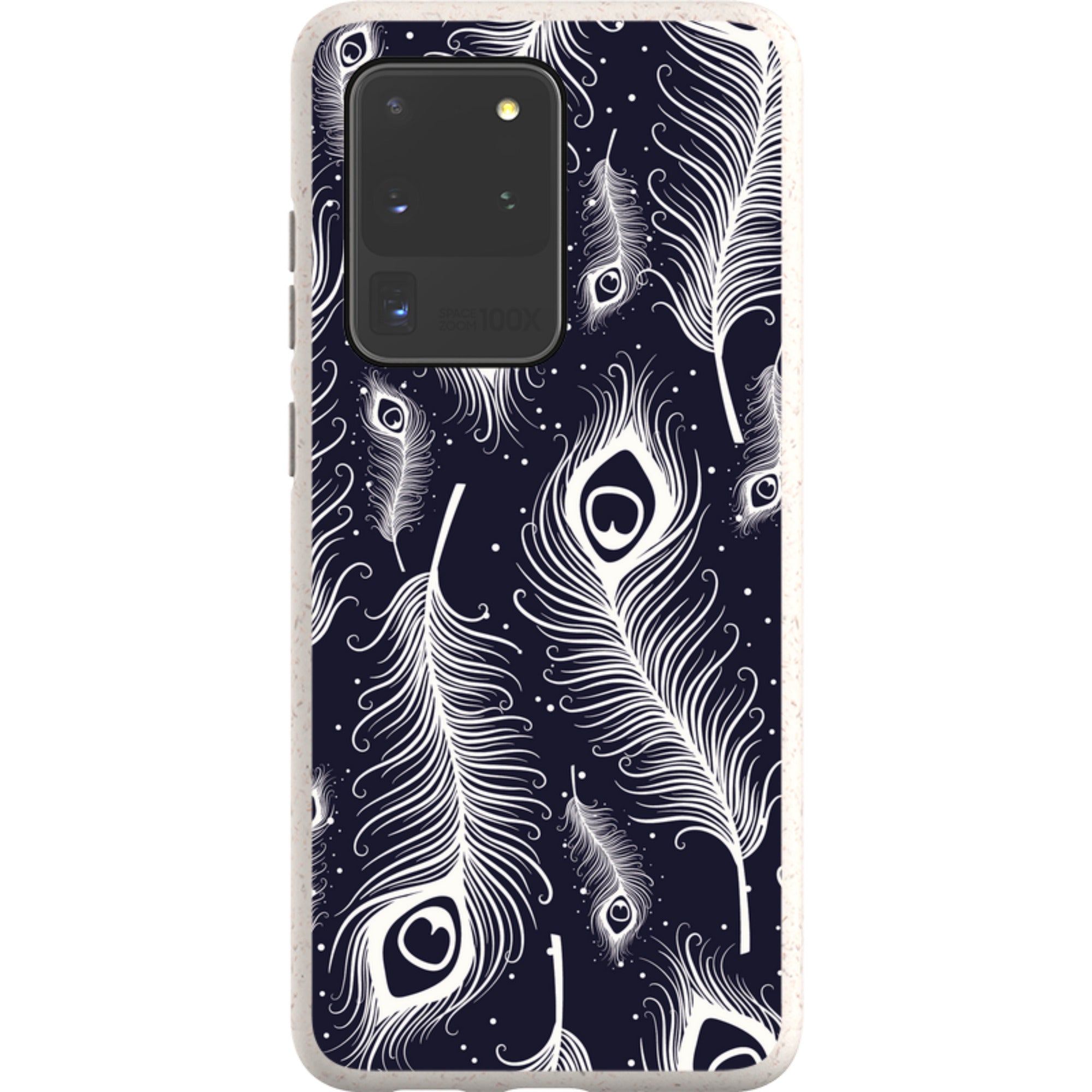 Feathers in Bloom — Samsung Galaxy Bio-degradable Case — Finnaij
