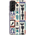 Market Day Icons by Ada Okoye — S21 Samsung Galaxy Bio-degradable Case — Finnaij