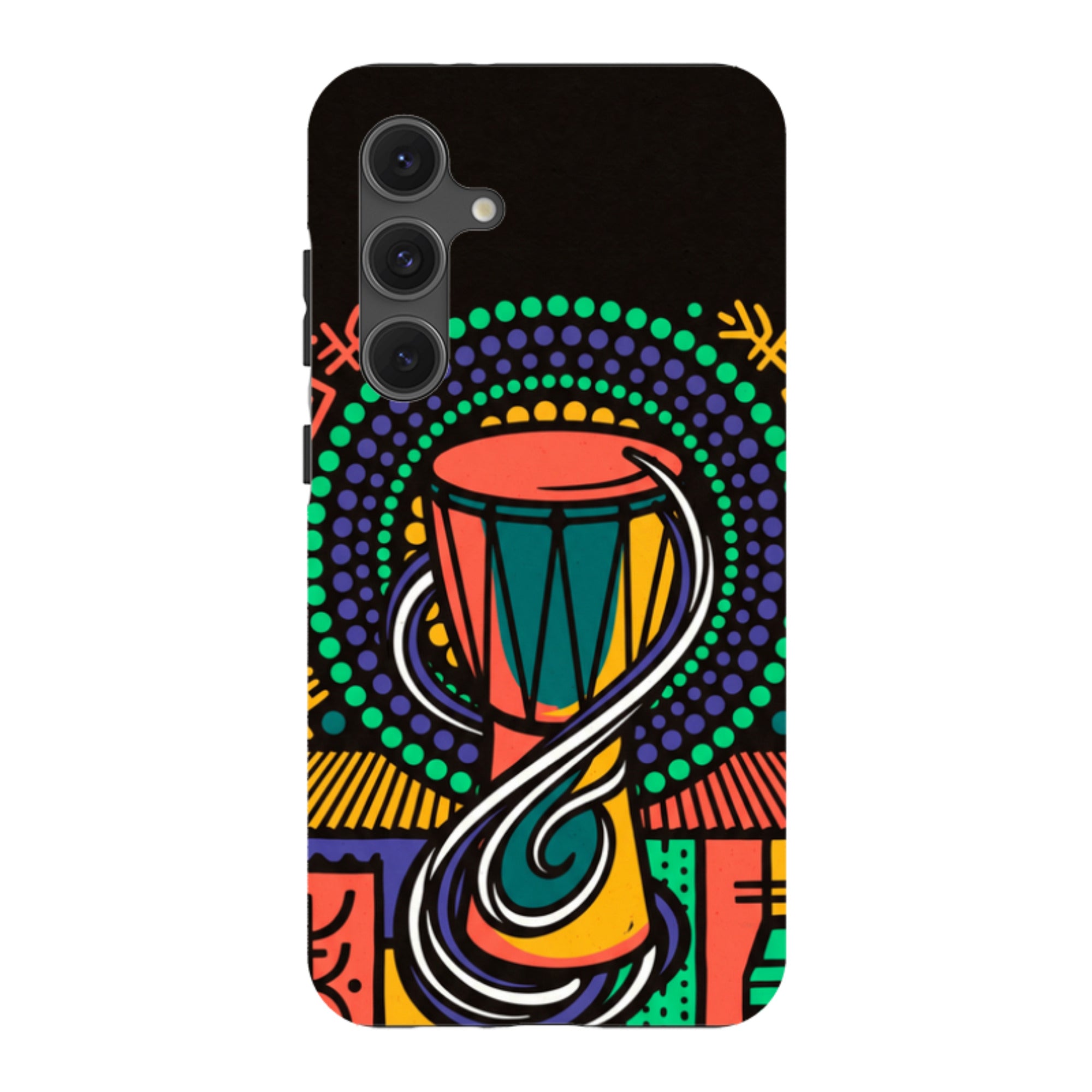 Talking Drum Halo by Ada Okoye — Tough Case for Samsung Galaxy — Finnaij