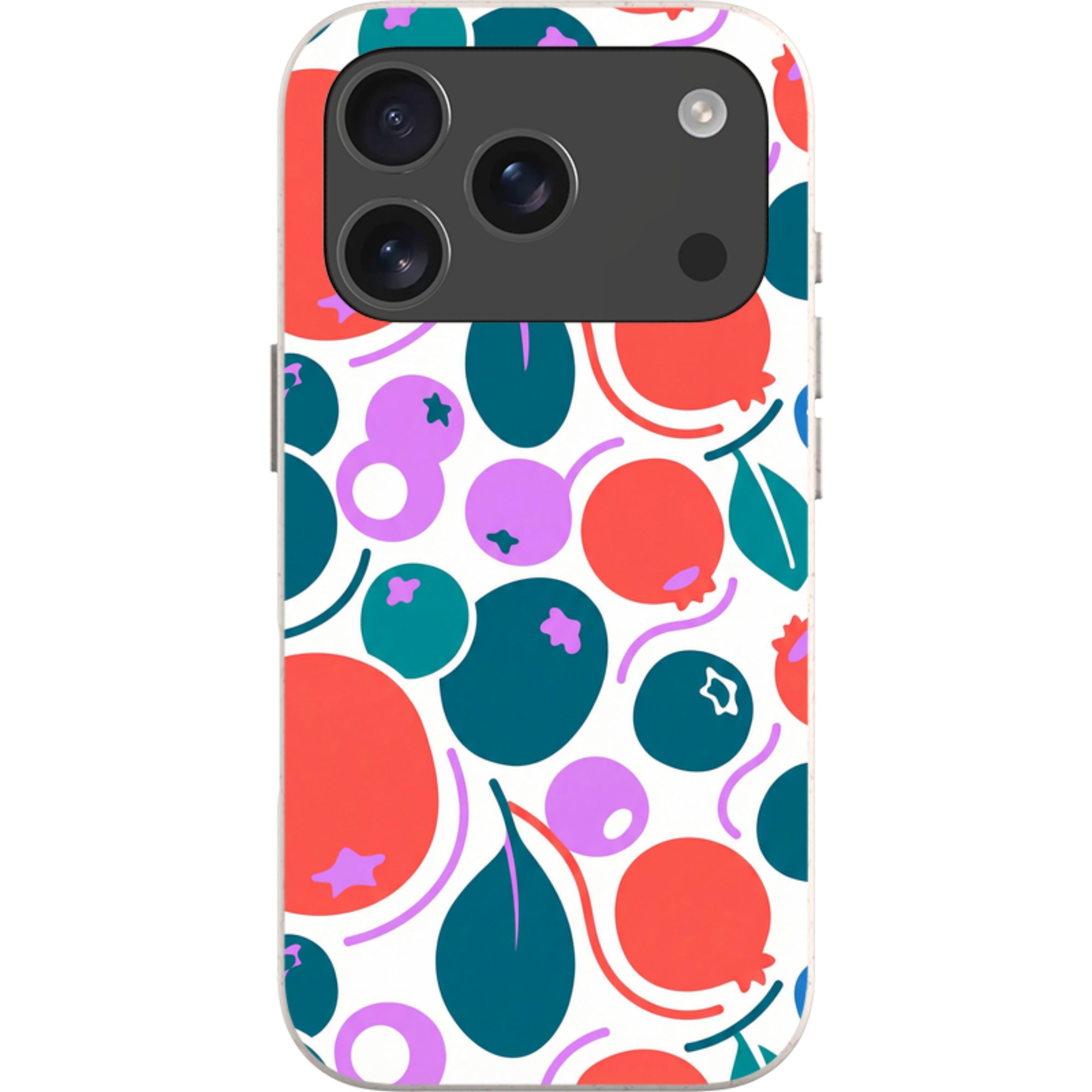 Berry Icon Remix by Salla Niemi — iPhone 17 Pro iPhone Bio-degradable Case — Finnaij