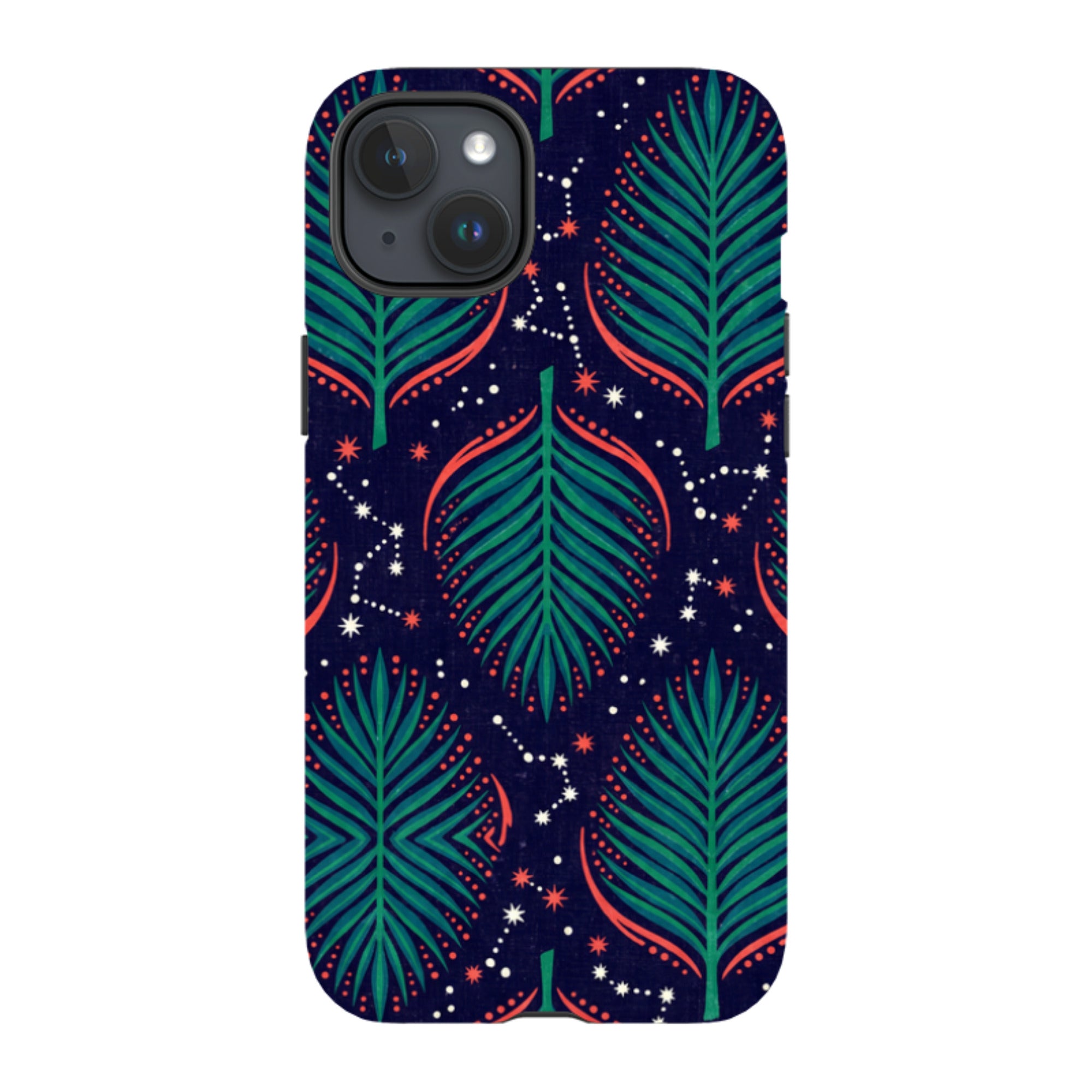 Palm Frond Constellations by Ada Okoye — Tough Case for iPhone — Finnaij
