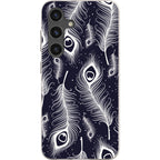 Feathers in Bloom — S22 Samsung Galaxy Bio-degradable Case — Finnaij