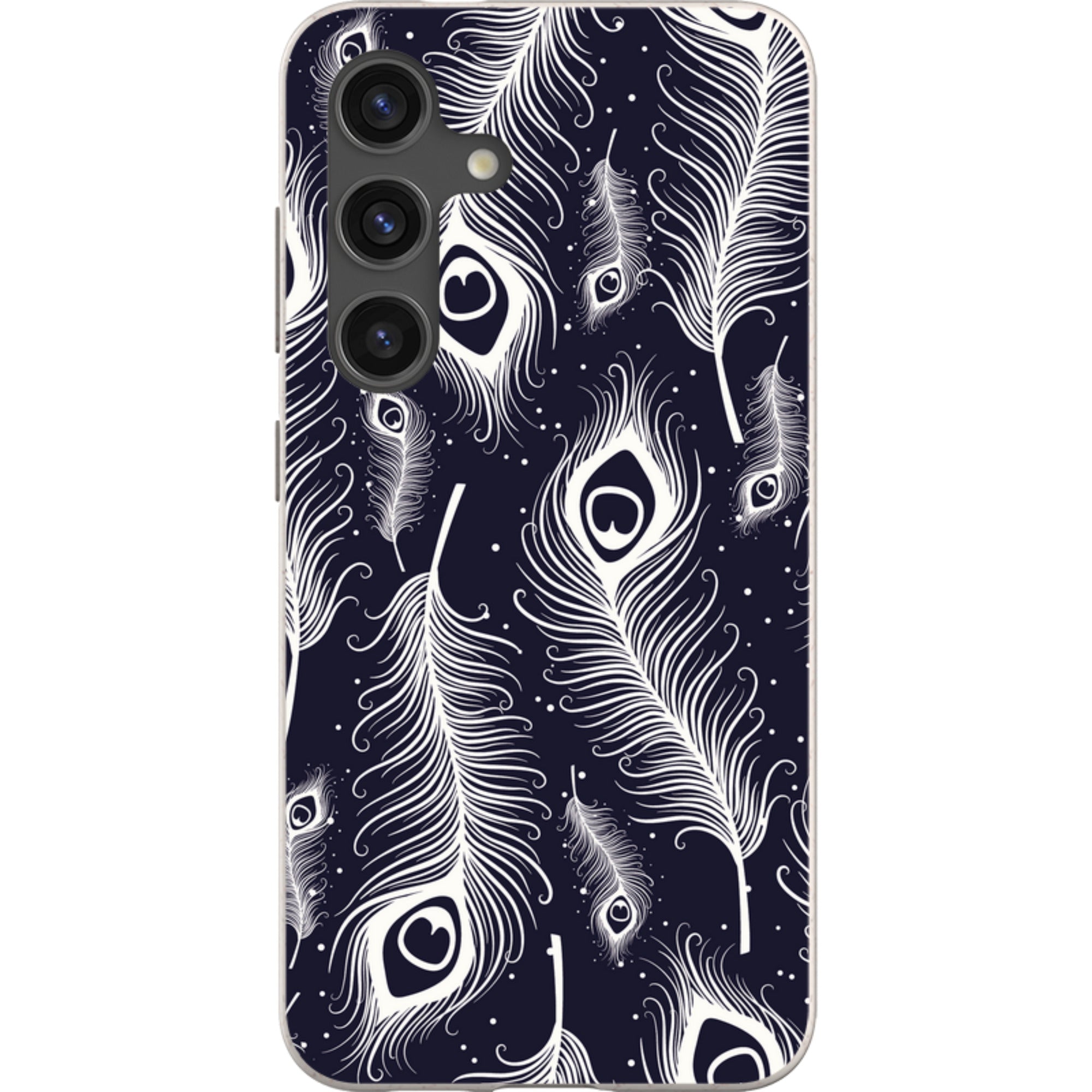 Feathers in Bloom — Samsung Galaxy Bio-degradable Case — Finnaij